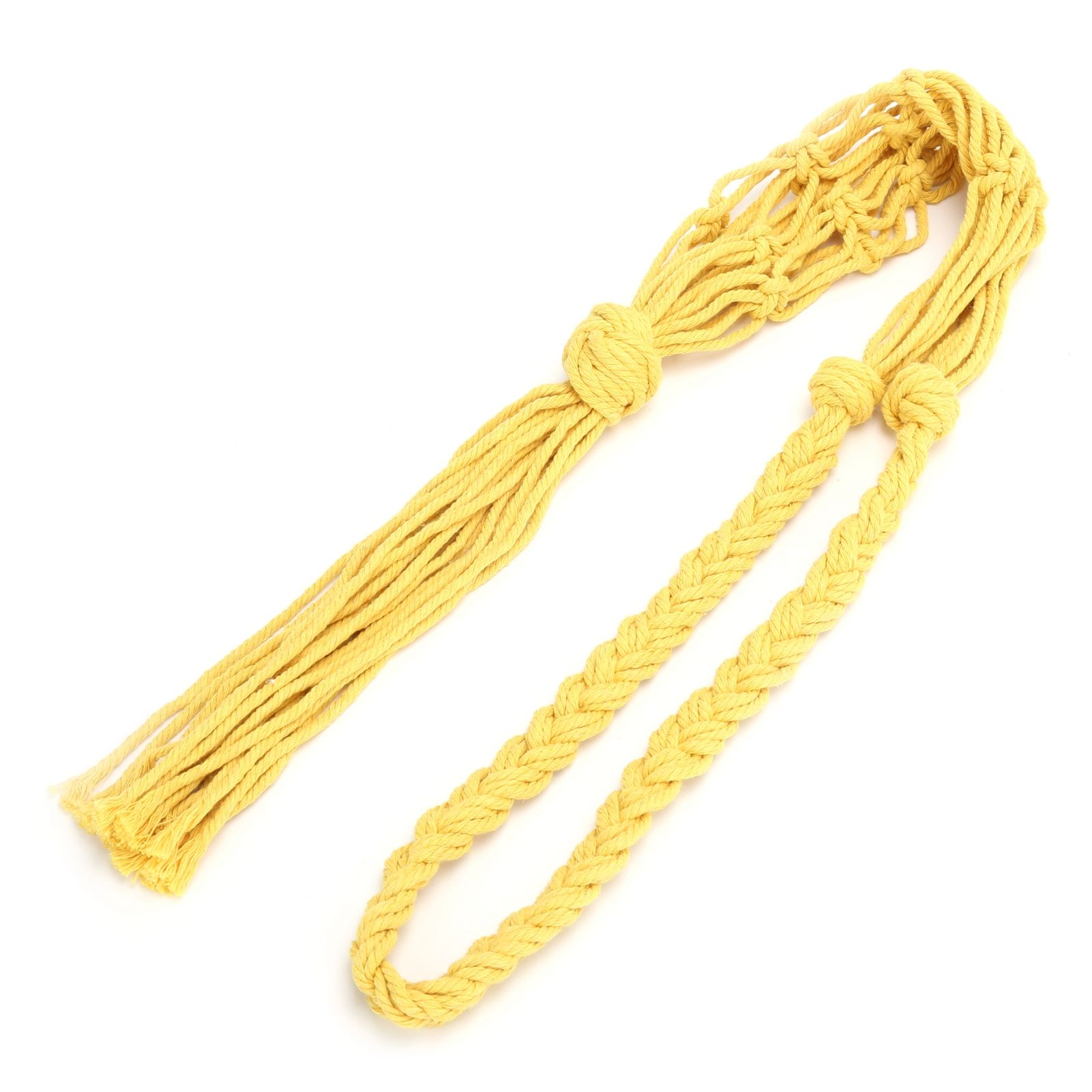 Wine Bottle Holder Bohemian Style Hand Knitting Cotton Rope Bottles Storage