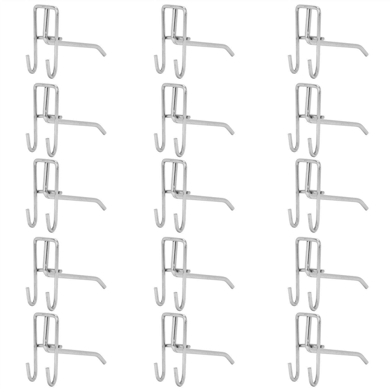 30pcs Supermarket Hook Iron Grid Shelf Hook Jewelry Display Shelf Hook 3.5mm view 5