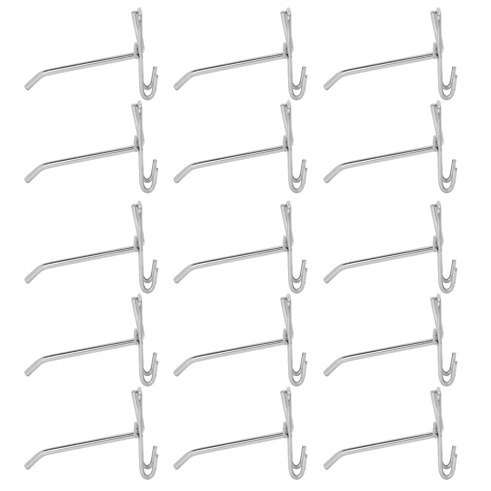30pcs Supermarket Hook Iron Grid Shelf Hook Jewelry Display Shelf Hook 3.5mm view 6