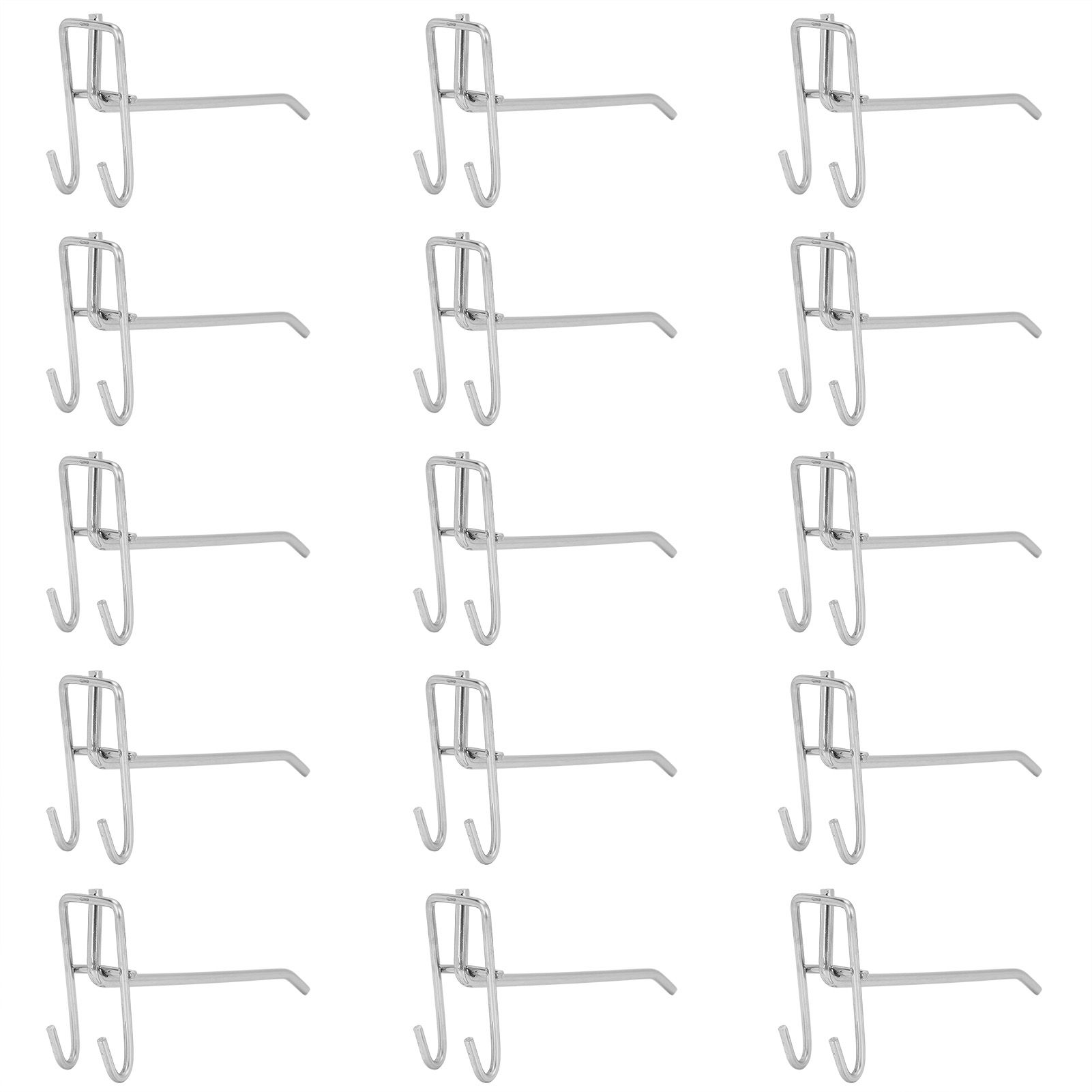 30pcs Supermarket Hook Iron Grid Shelf Hook Jewelry Display Shelf Hook 3.5mm view 5