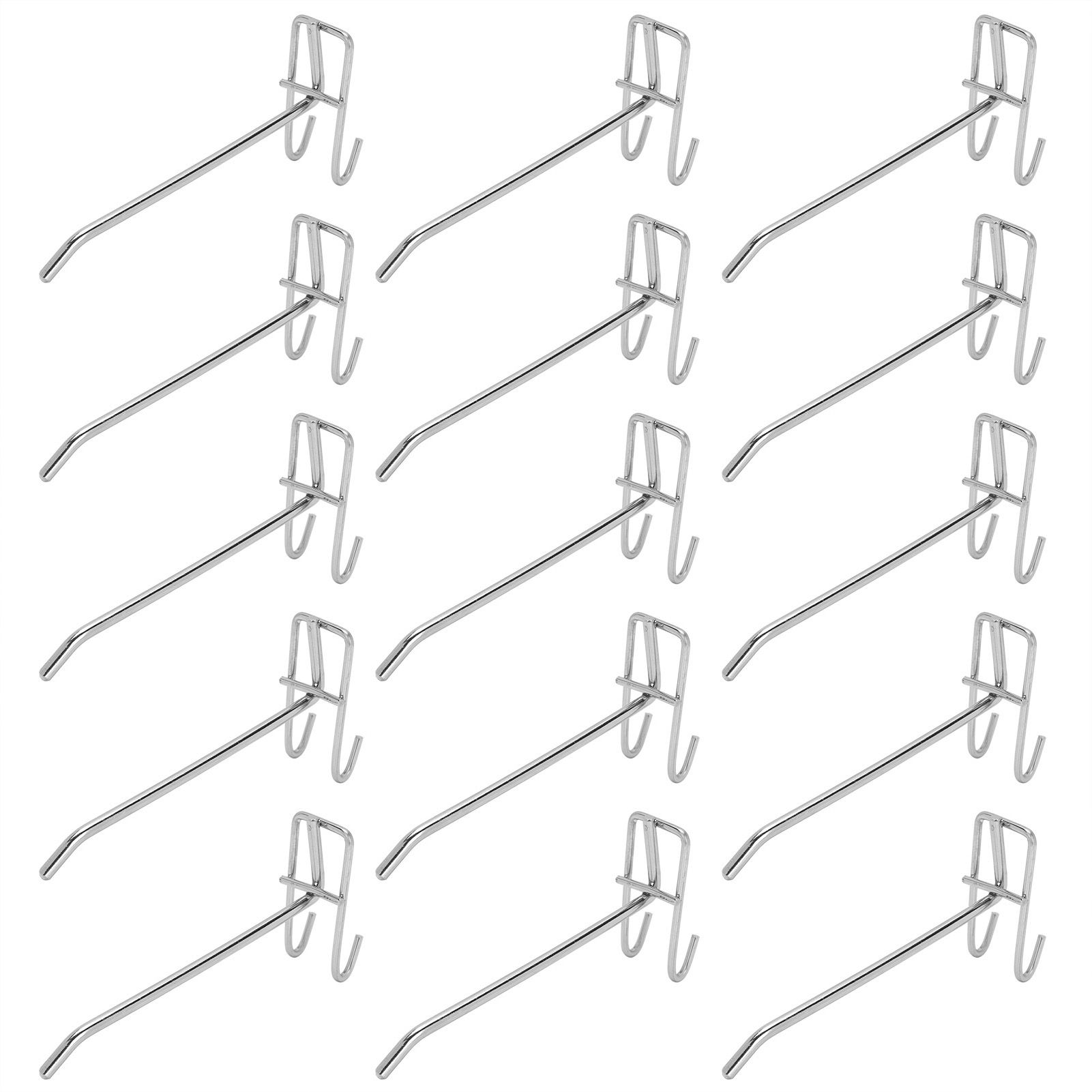 30pcs Supermarket Hook Iron Grid Shelf Hook Jewelry Display Shelf Hook 3.5mm view 8