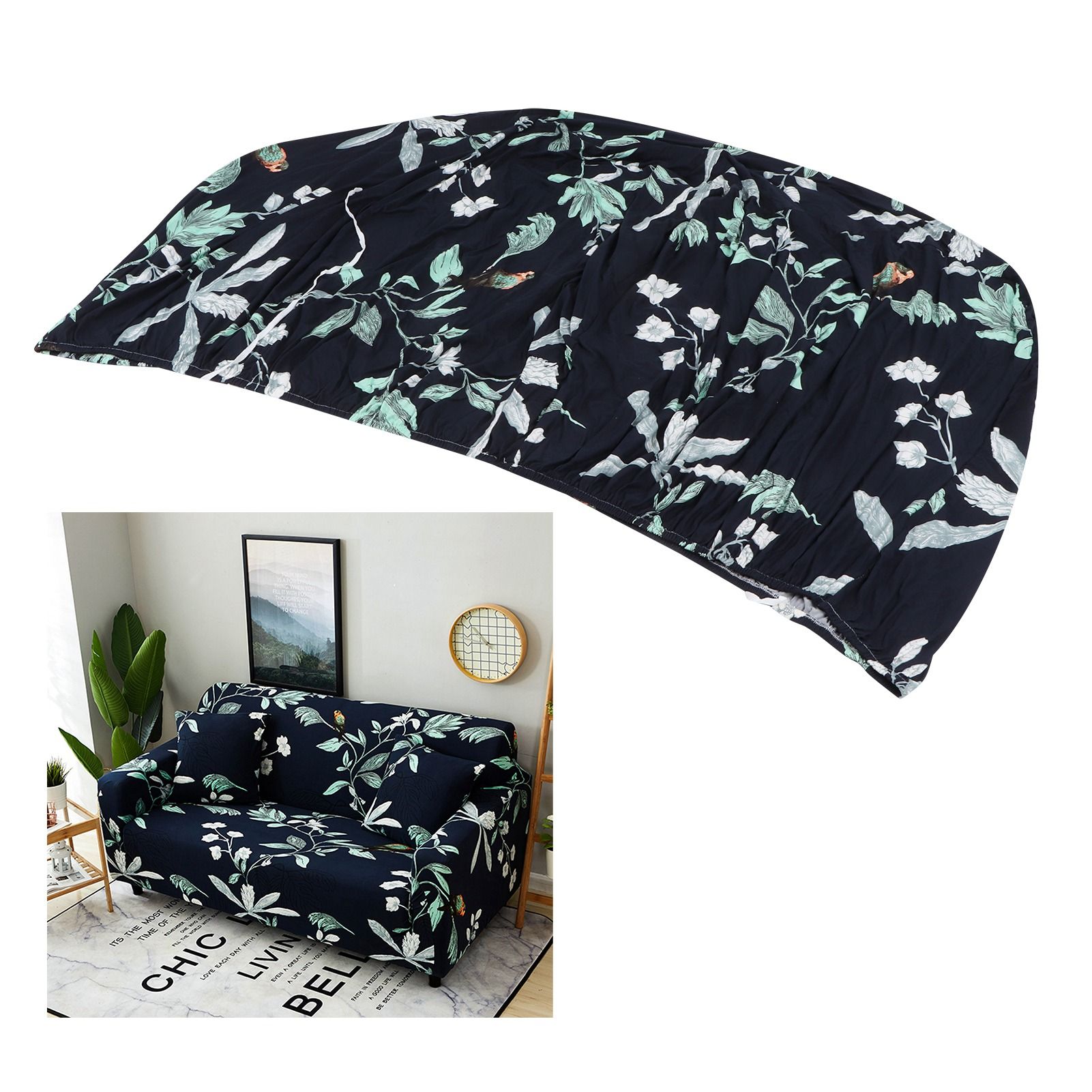Elastic Sofa Cover Soft Polyester Fiber Slipcover Protector Furniture view 10