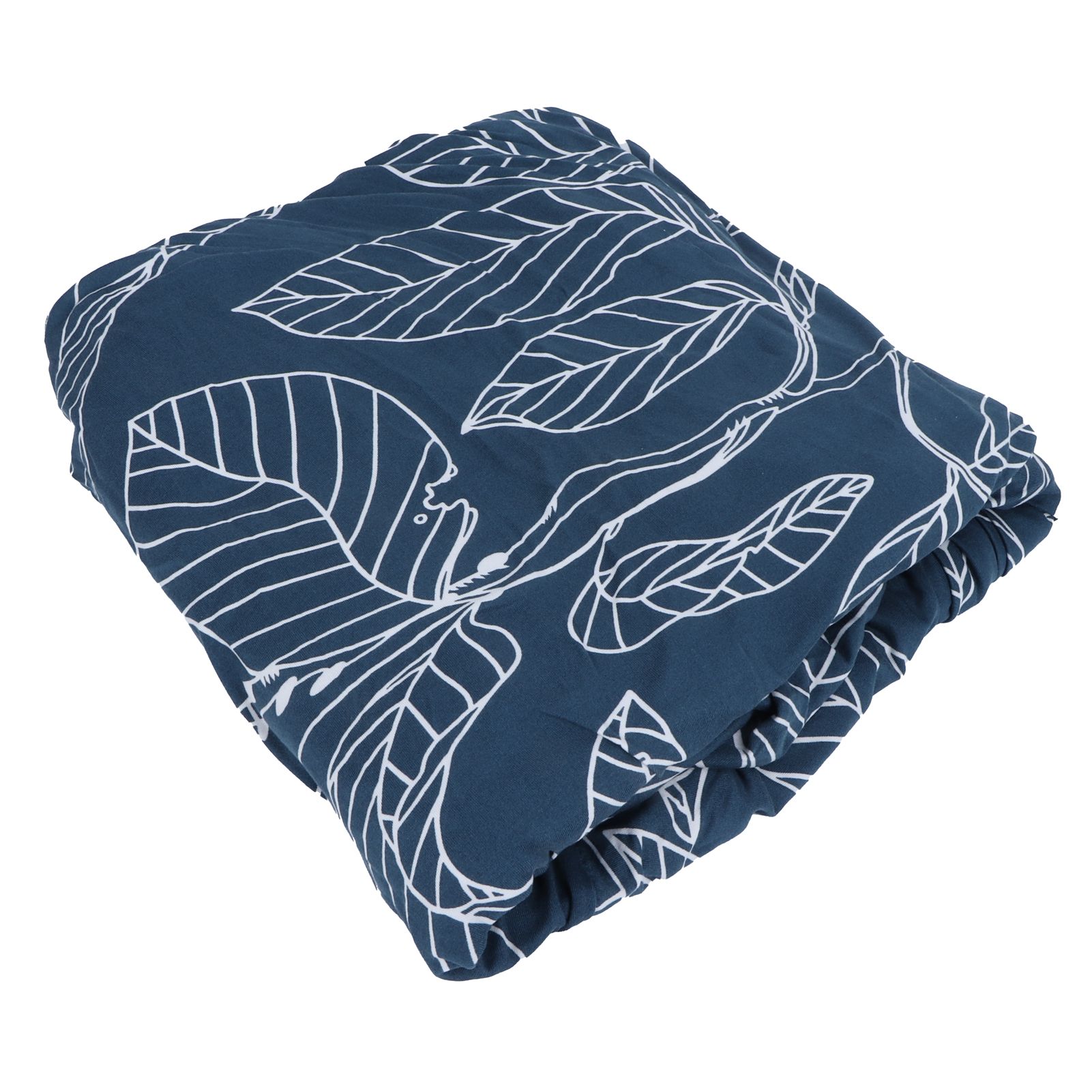 Blue Leaves Soft Elastic Sofa Cover Washable Sofa Slipcover Furniture view 3