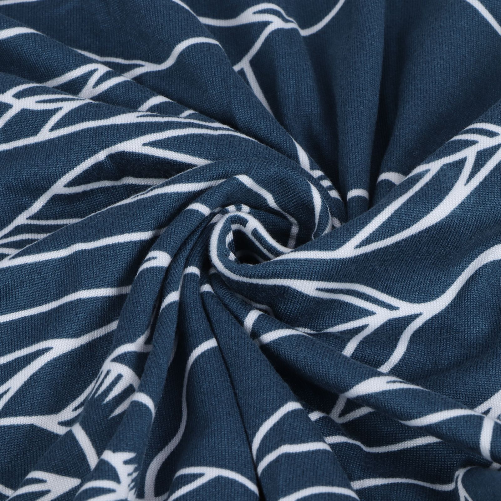 Blue Leaves Soft Elastic Sofa Cover Washable Sofa Slipcover Furniture view 11