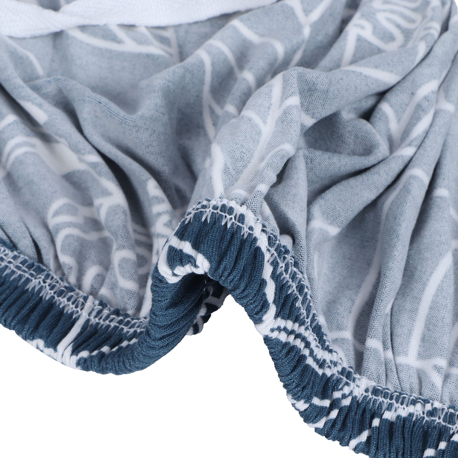 Blue Leaves Soft Elastic Sofa Cover Washable Sofa Slipcover Furniture view 13