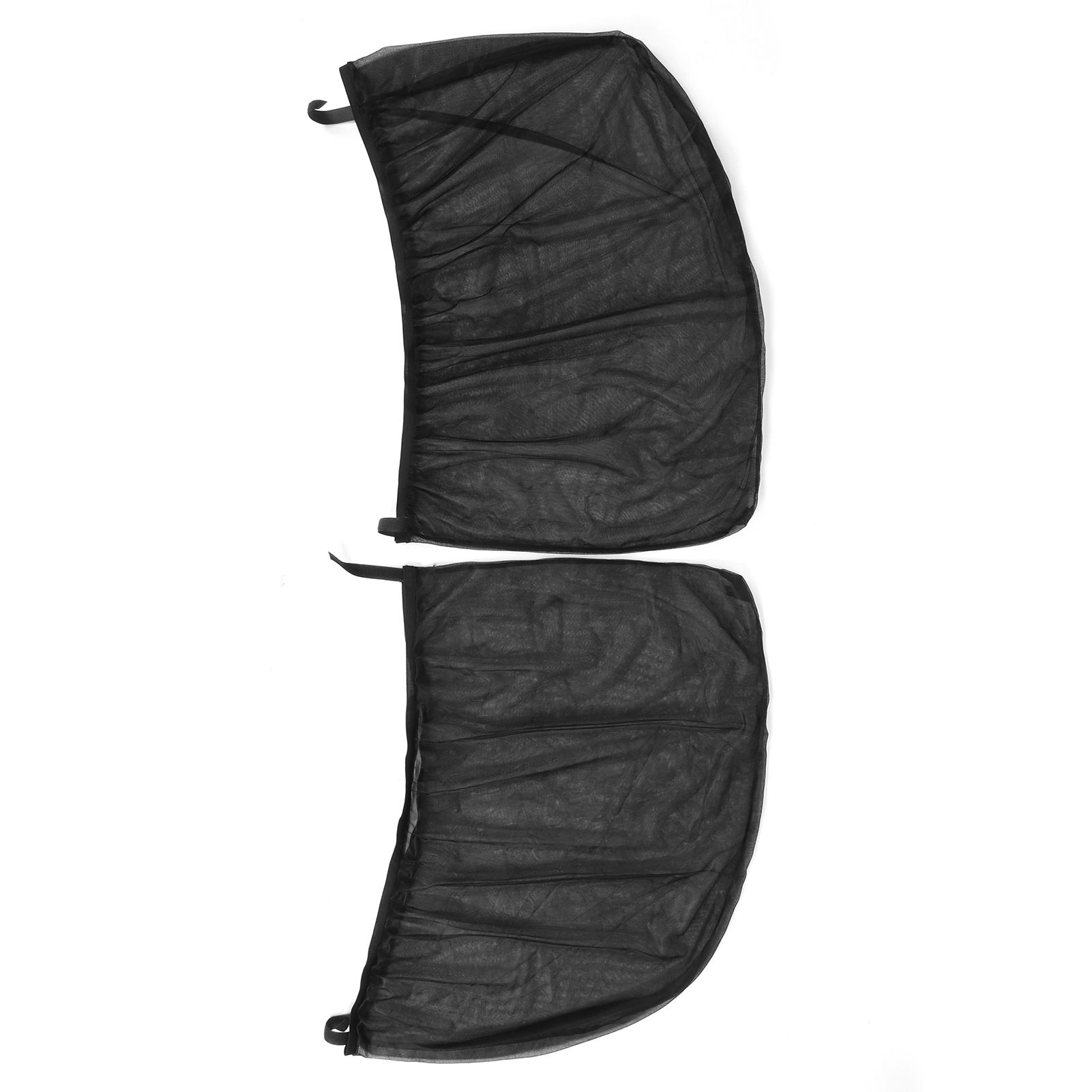 2Pcs Car Sun Shade UV Protection Anti Mosquito Car Rear Side Window Mesh view 2