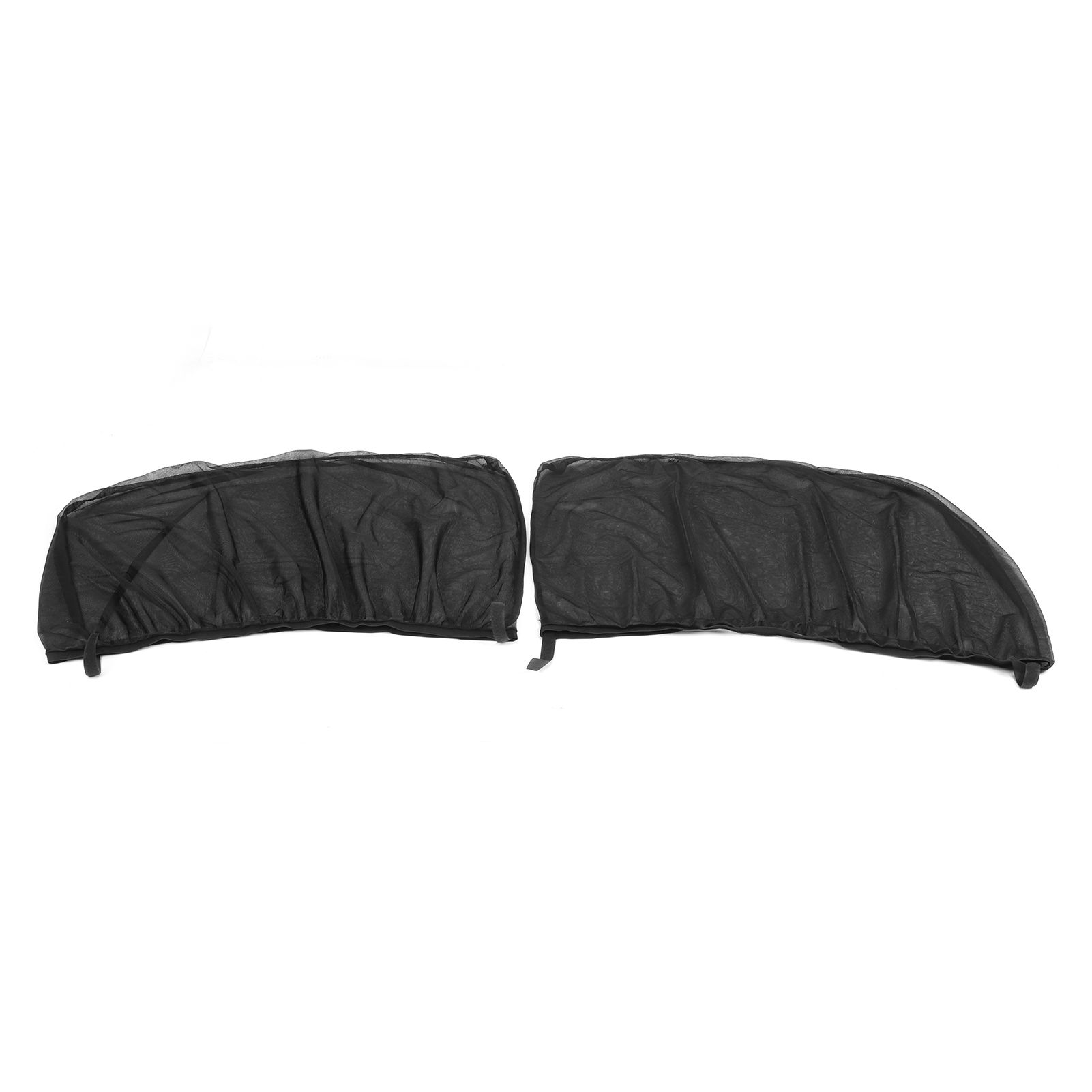 2Pcs Car Sun Shade UV Protection Anti Mosquito Car Rear Side Window Mesh view 4