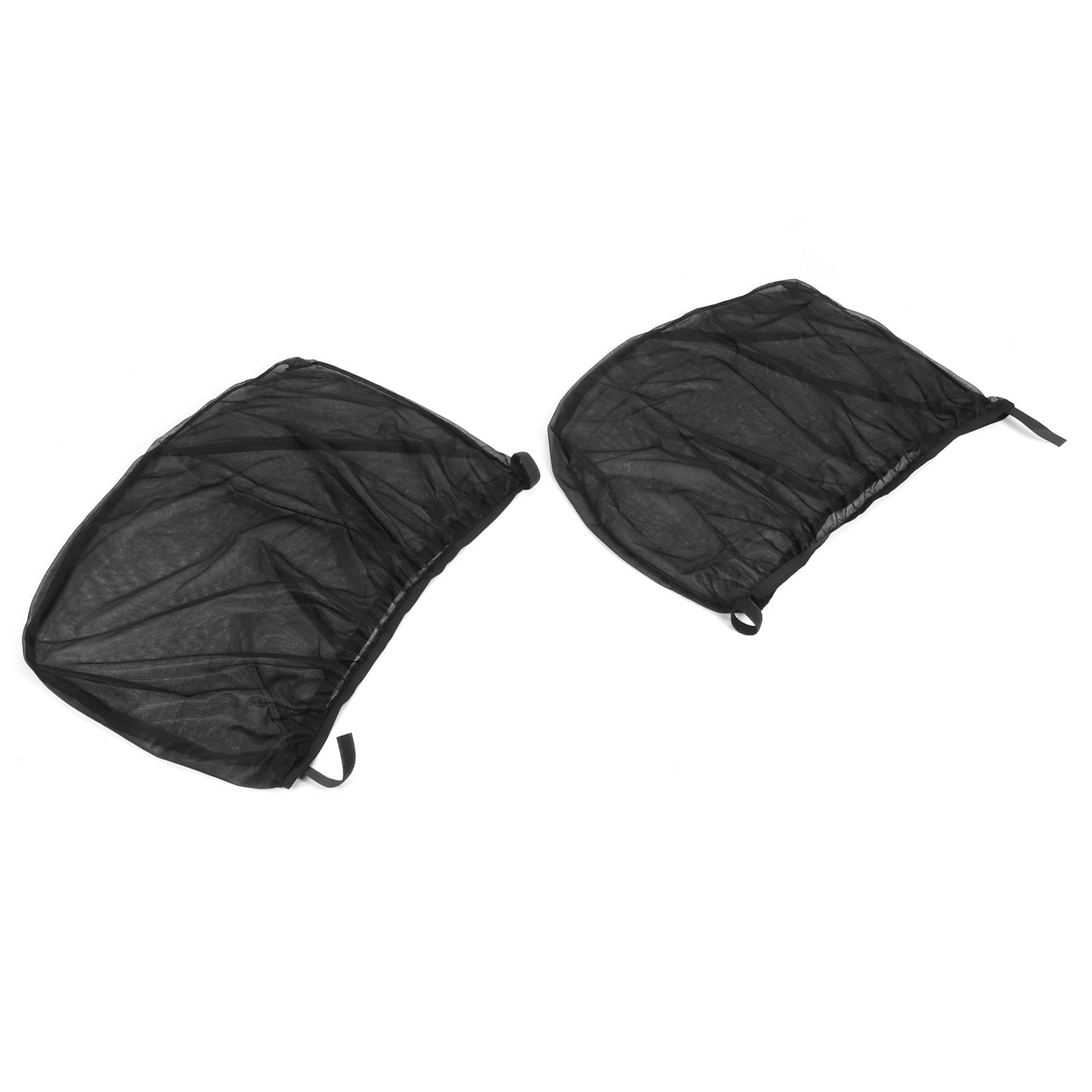 2Pcs Car Sun Shade UV Protection Anti Mosquito Car Rear Side Window Mesh view 5