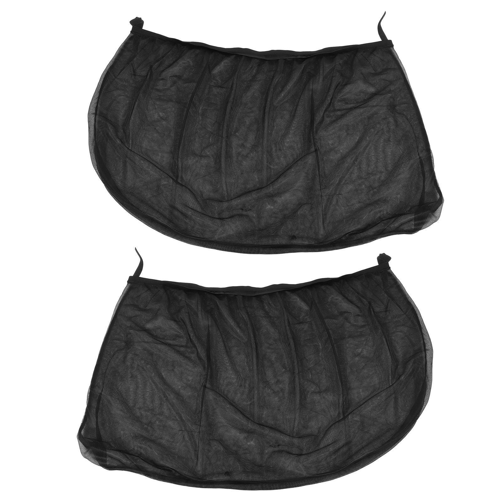 2Pcs Car Sun Shade UV Protection Anti Mosquito Car Rear Side Window Mesh view 7