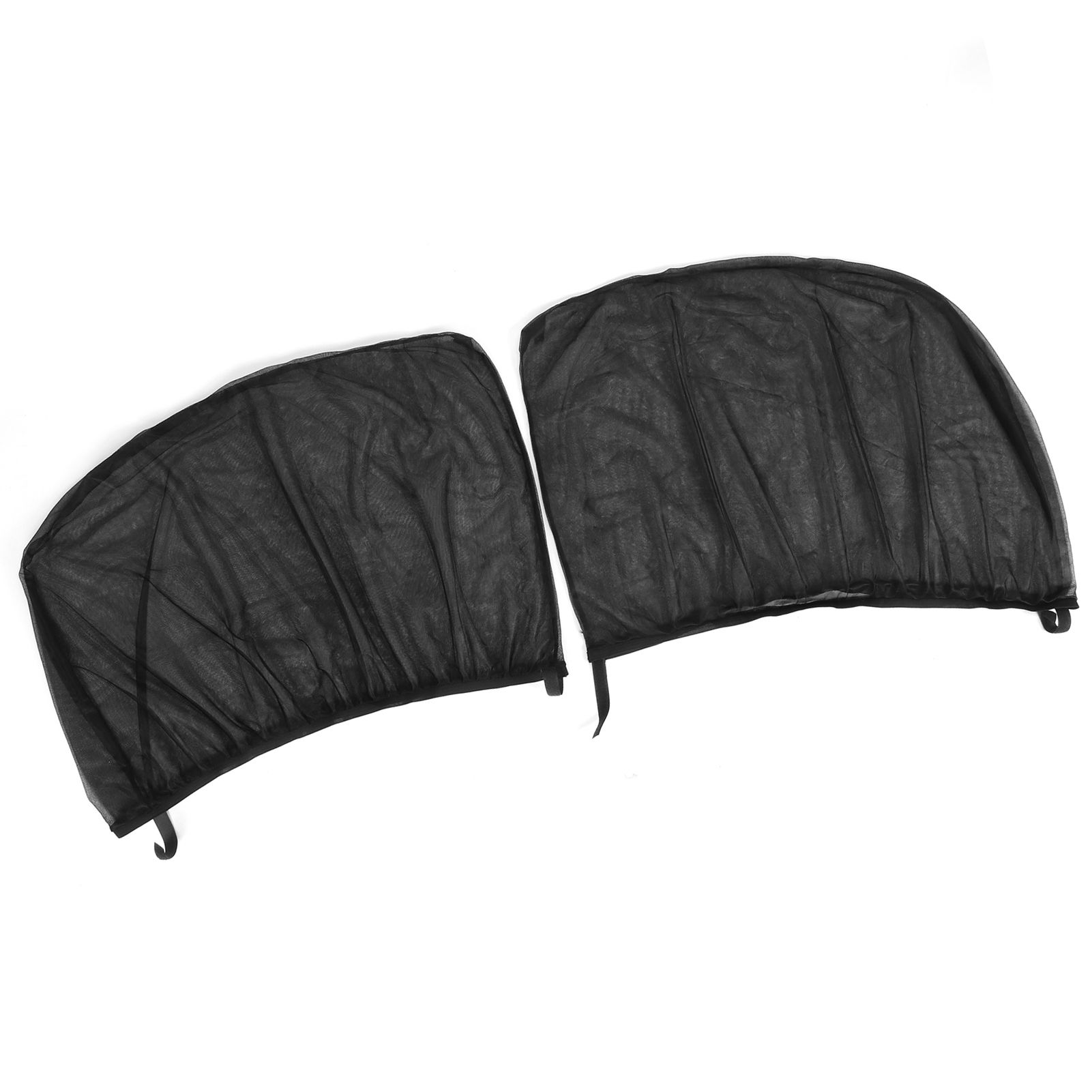 2Pcs Car Sun Shade UV Protection Anti Mosquito Car Rear Side Window Mesh view 8