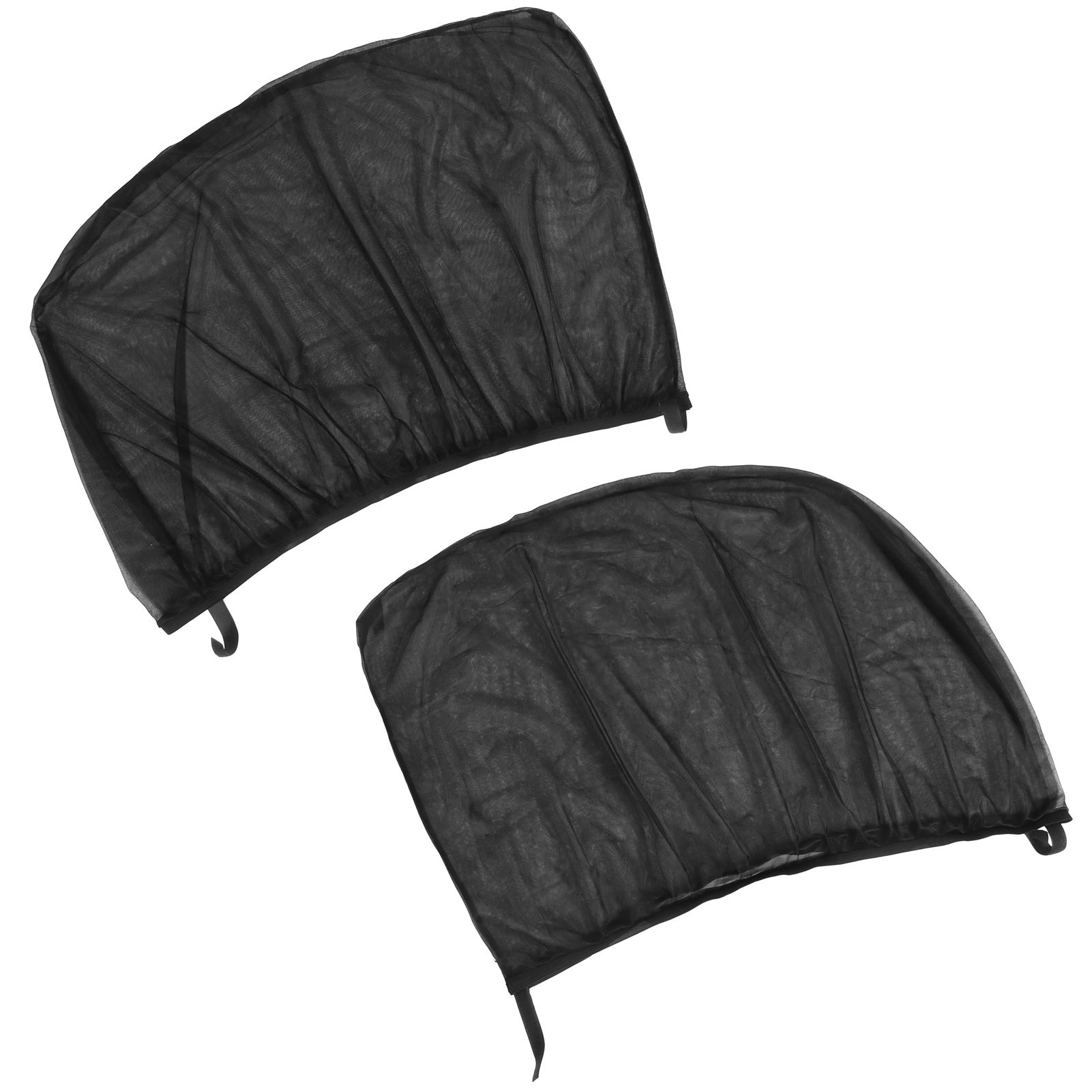 2Pcs Car Sun Shade UV Protection Anti Mosquito Car Rear Side Window Mesh view 9
