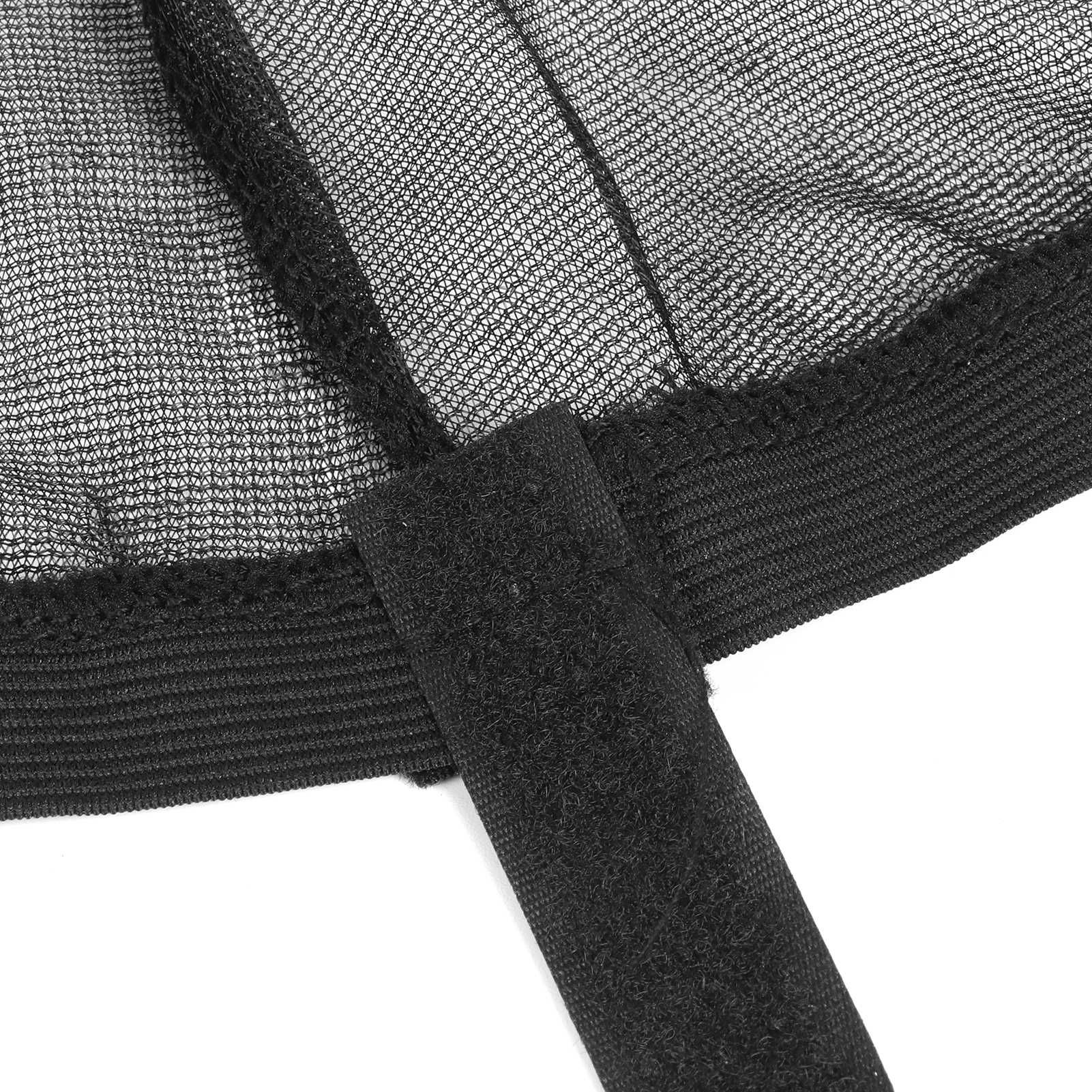 2Pcs Car Sun Shade UV Protection Anti Mosquito Car Rear Side Window Mesh view 14