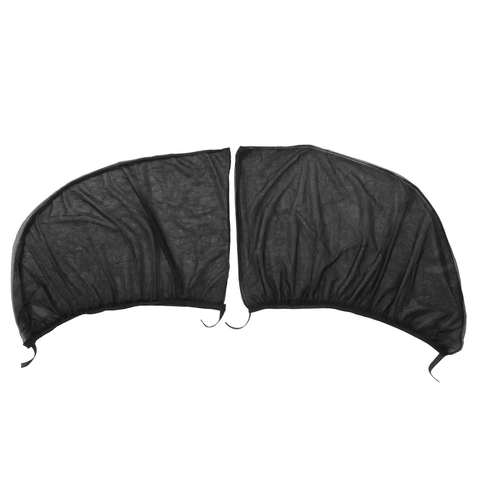 2Pcs Car Sun Shade UV Protection Anti Mosquito Car Rear Side Window Mesh view 2