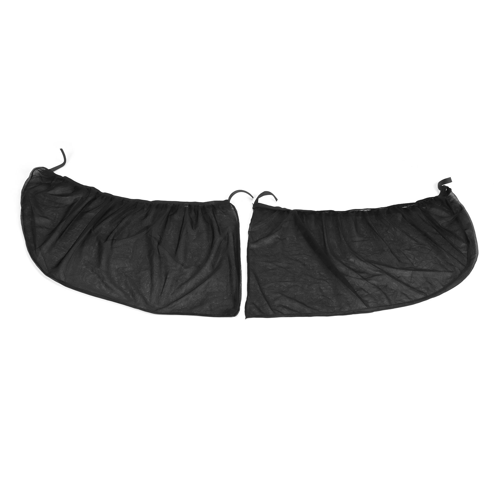 2Pcs Car Sun Shade UV Protection Anti Mosquito Car Rear Side Window Mesh view 4