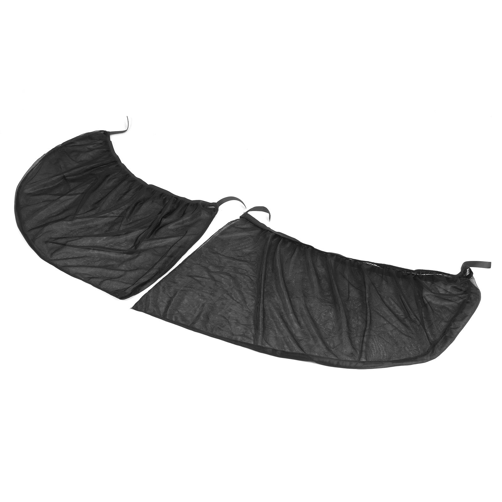 2Pcs Car Sun Shade UV Protection Anti Mosquito Car Rear Side Window Mesh view 5