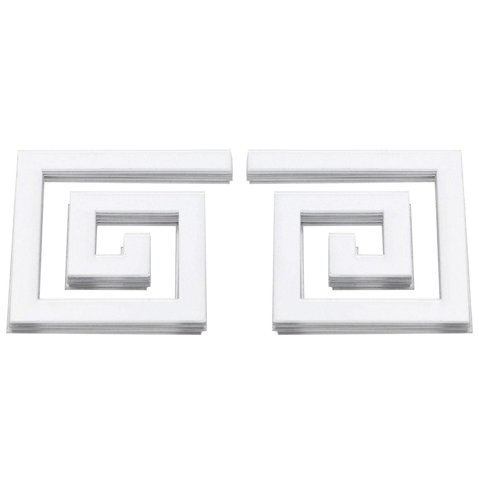 10Pcs 5x5CM DIY Waist Line Mirror Sticker Modern Acrylic Wall Stickers for view 2
