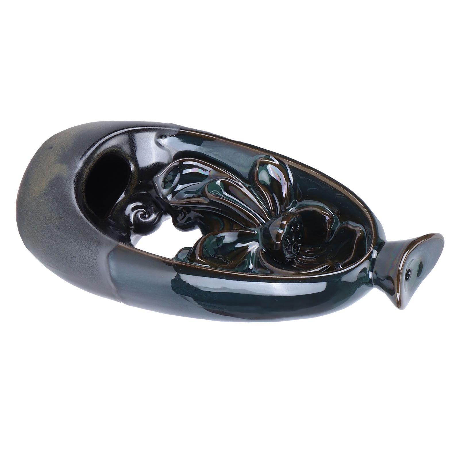 Incense Burner Ceramic Backflow Incense Holder for Teahouse Home Office Decoration view 3