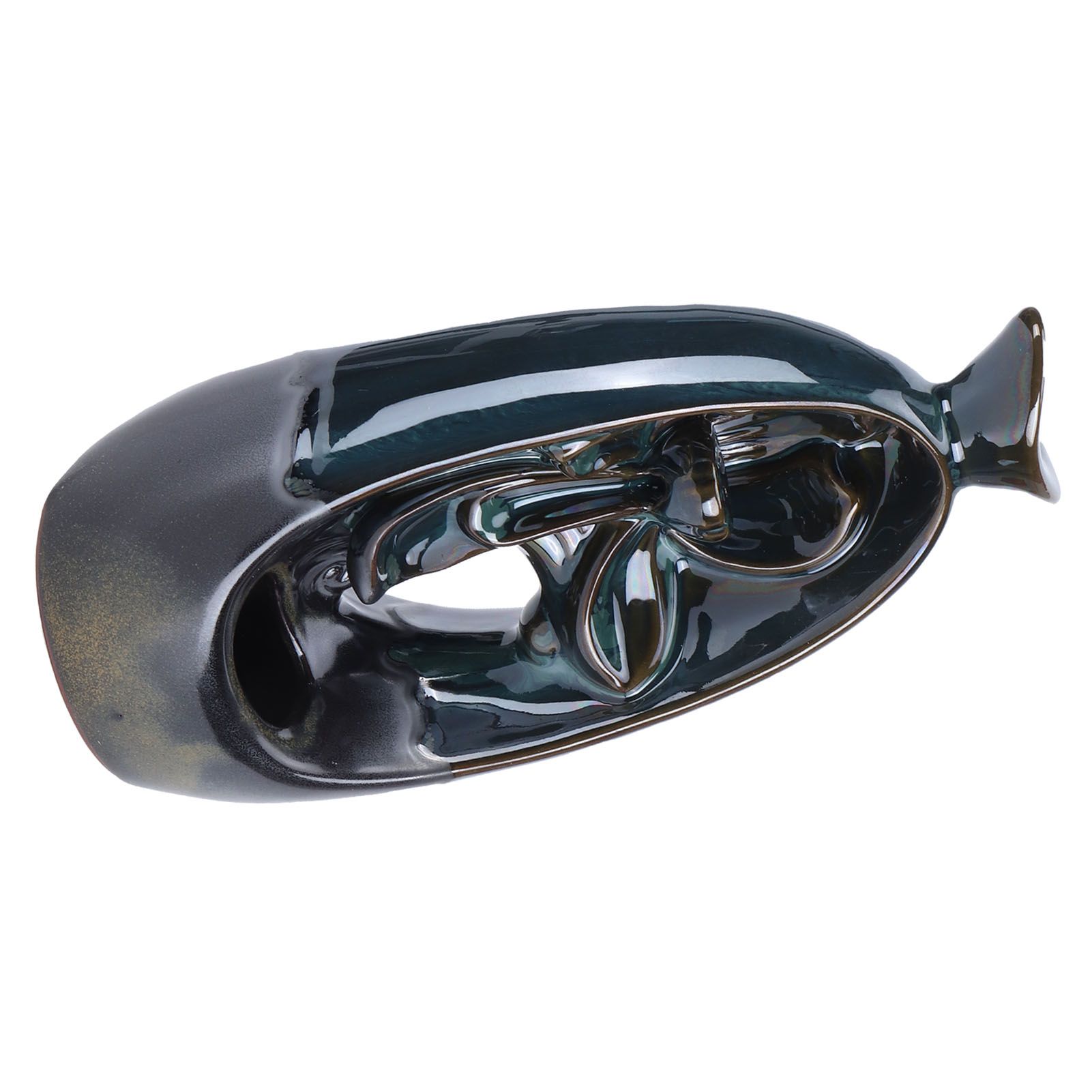 Incense Burner Ceramic Backflow Incense Holder for Teahouse Home Office Decoration view 4