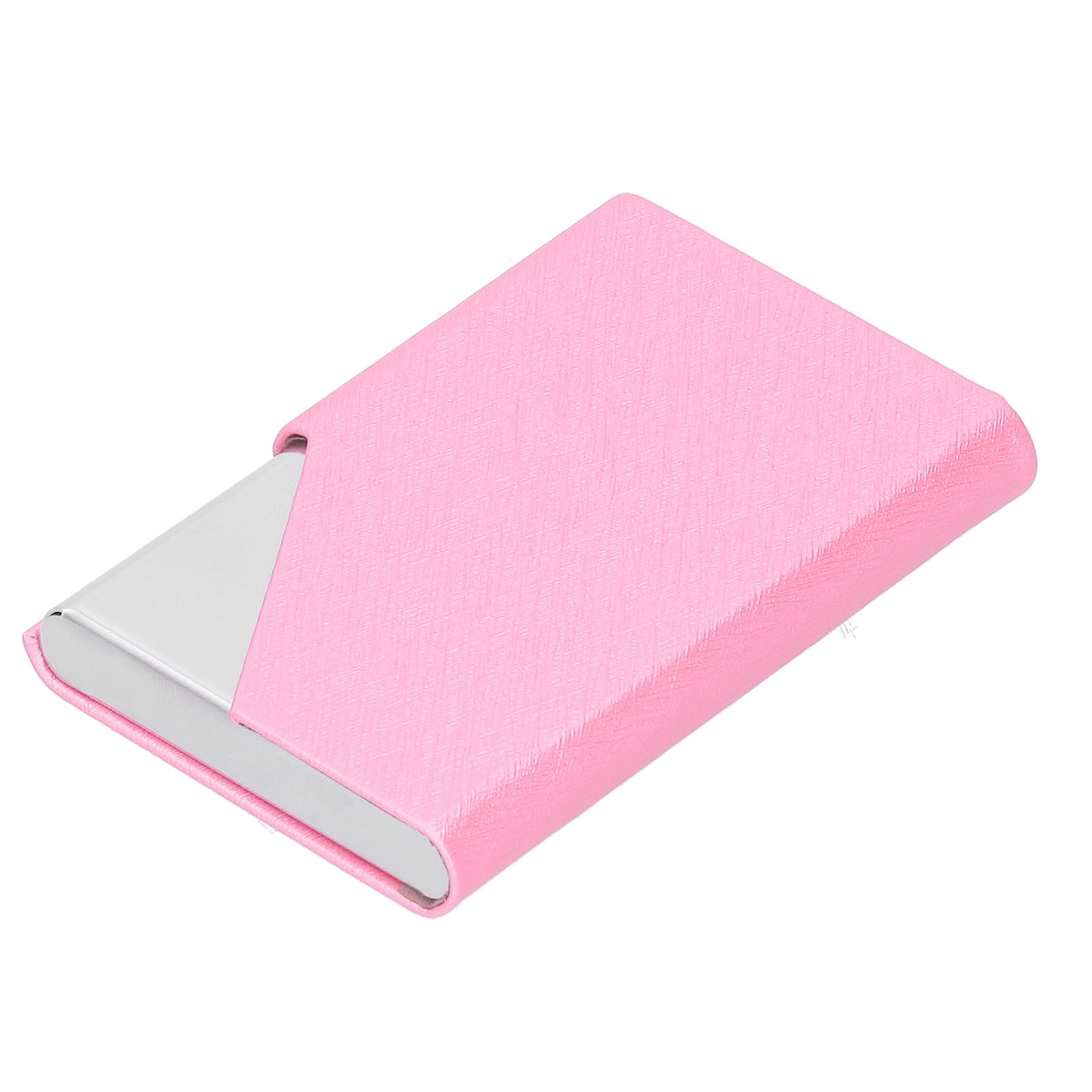 Business Card Holder Stainless Steel Innovative Name Card Case Organizer for view 7