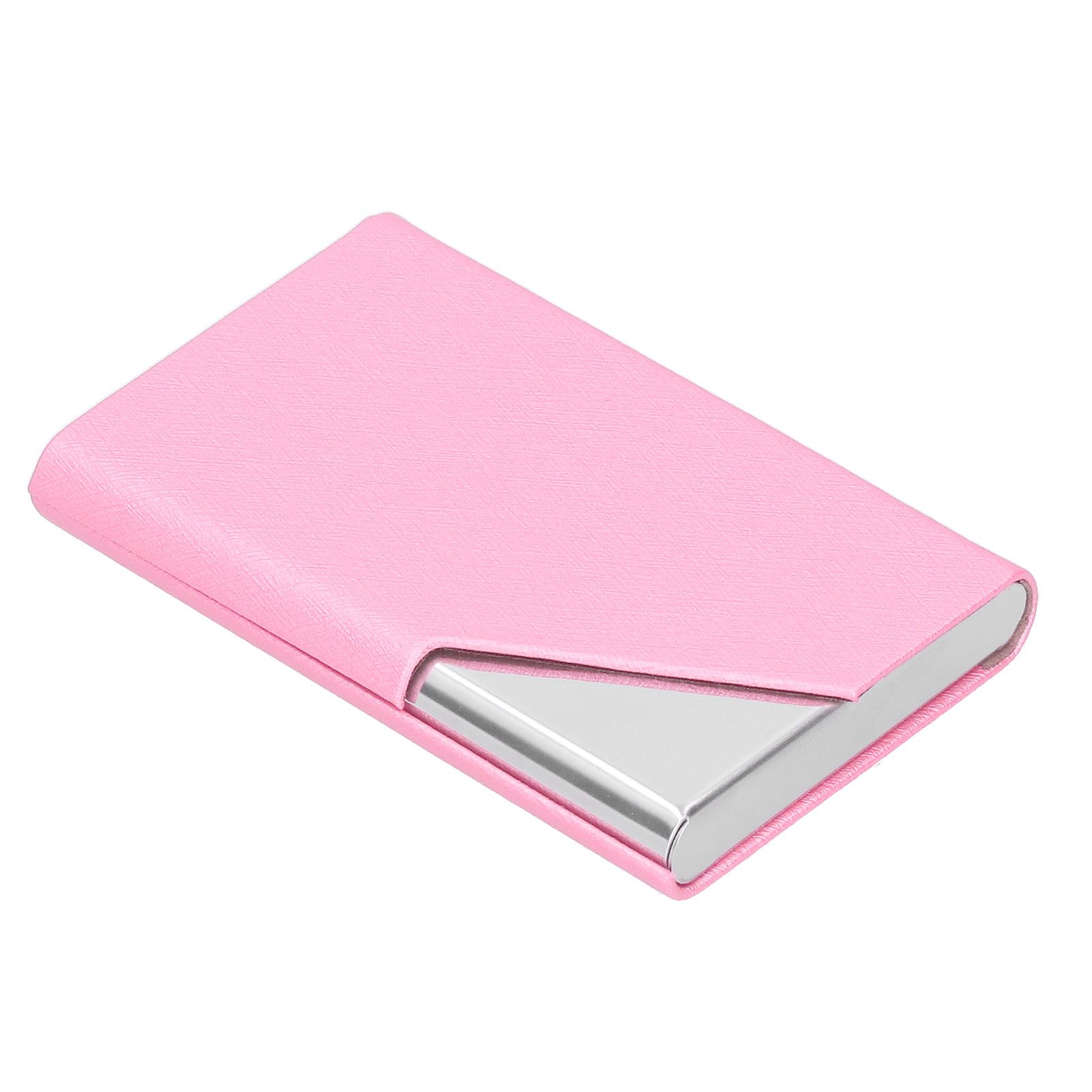 Business Card Holder Stainless Steel Innovative Name Card Case Organizer for view 9