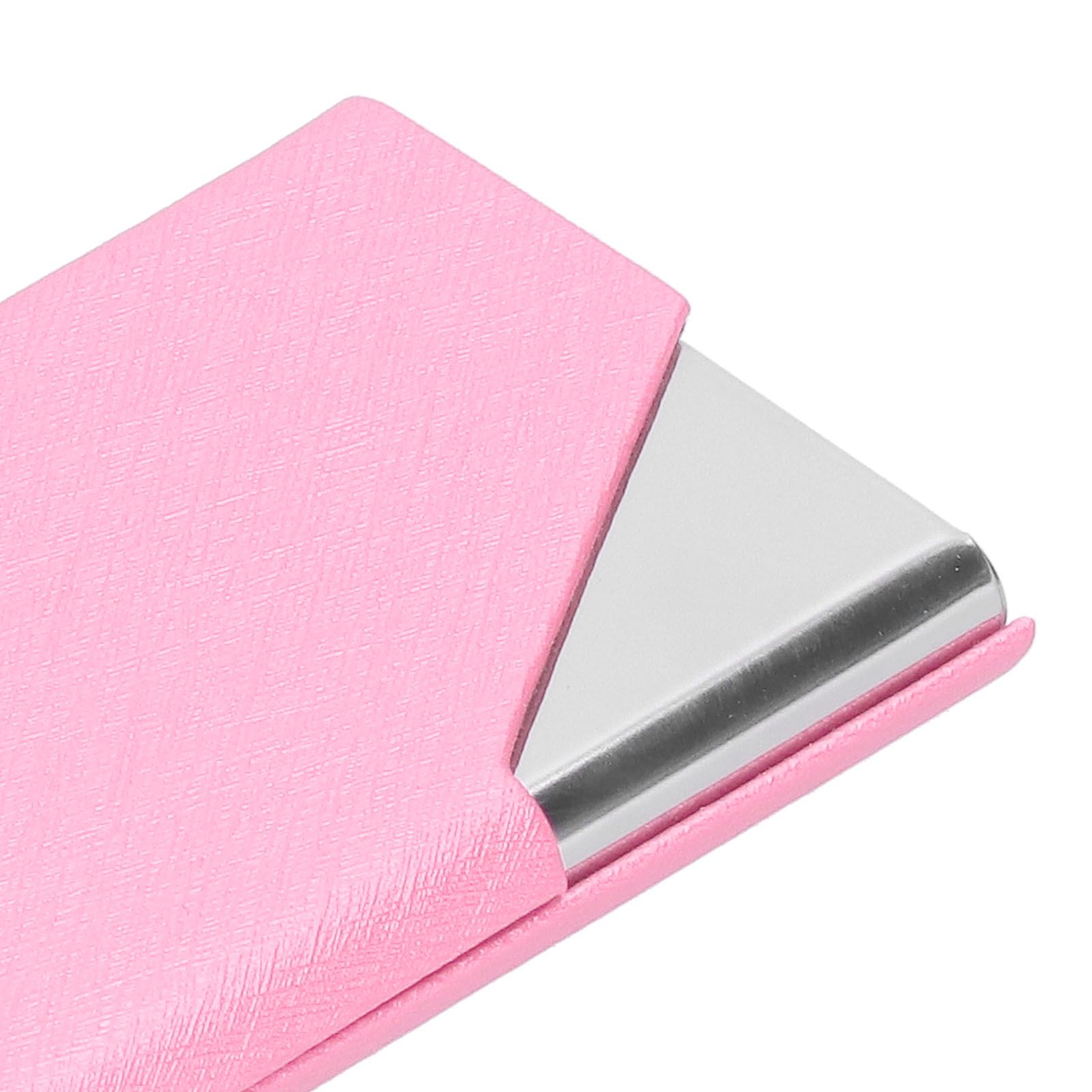 Business Card Holder Stainless Steel Innovative Name Card Case Organizer for view 14