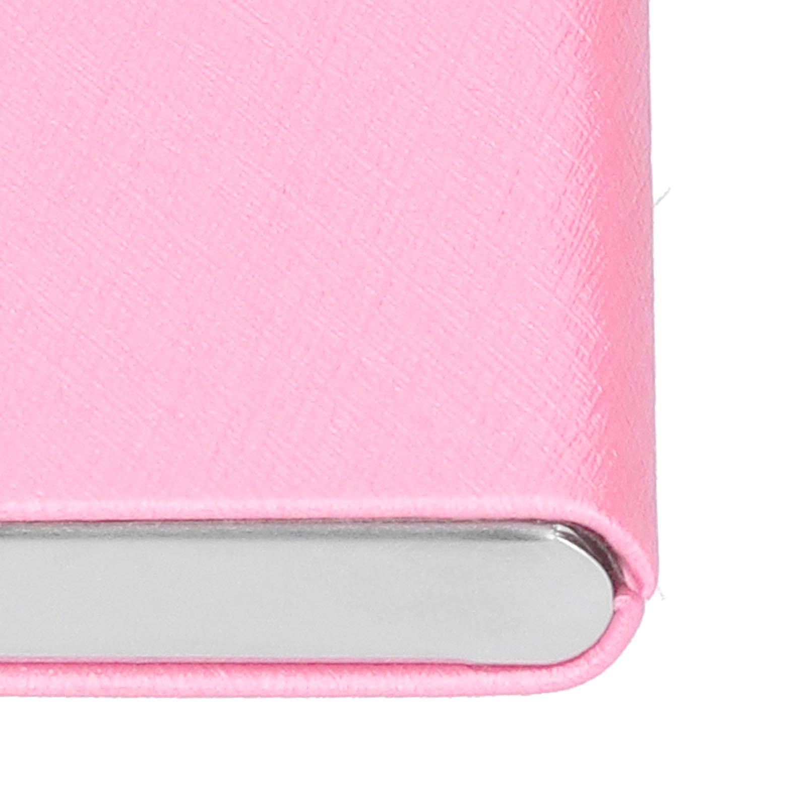 Business Card Holder Stainless Steel Innovative Name Card Case Organizer for view 15