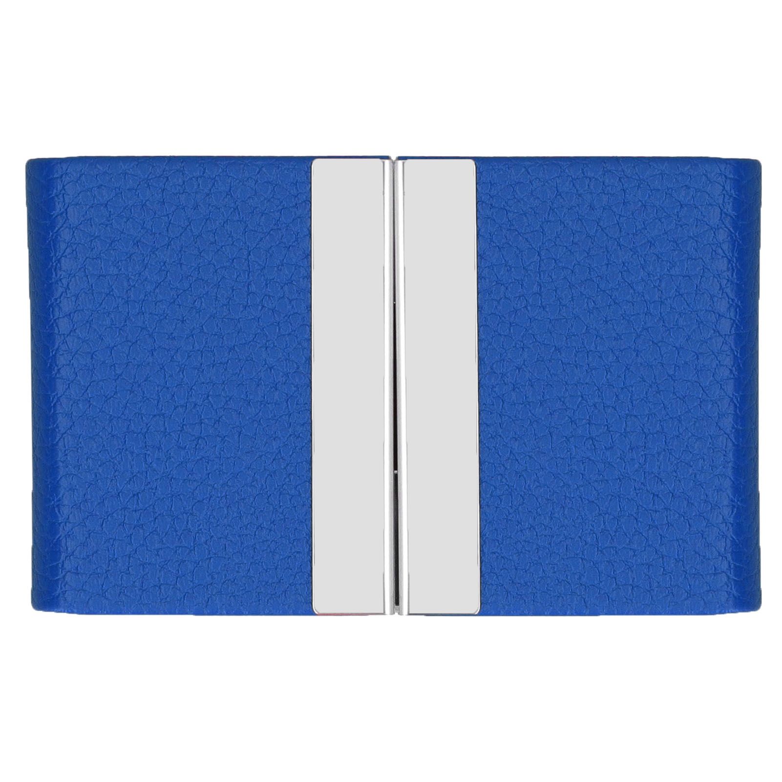 Large Capacity Business Card Holder Pocket Name Card Box Case for Men Double