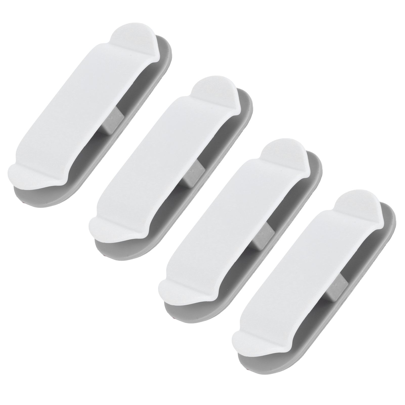 4Pcs Cable Holder Clips Multifunction Data Line Wire Wrapper Organizer for view 4