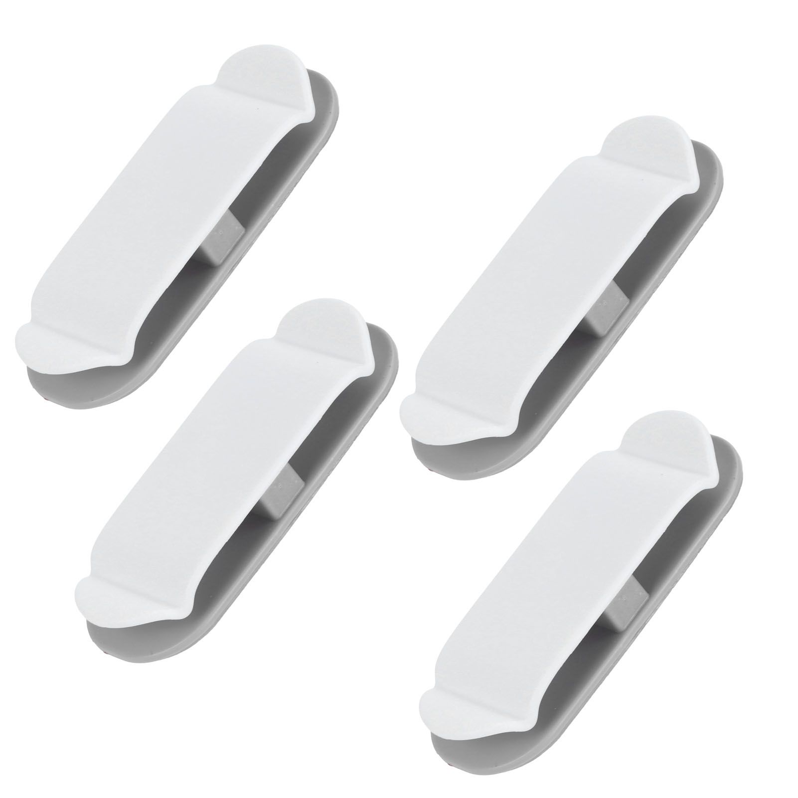 4Pcs Cable Holder Clips Multifunction Data Line Wire Wrapper Organizer for view 8