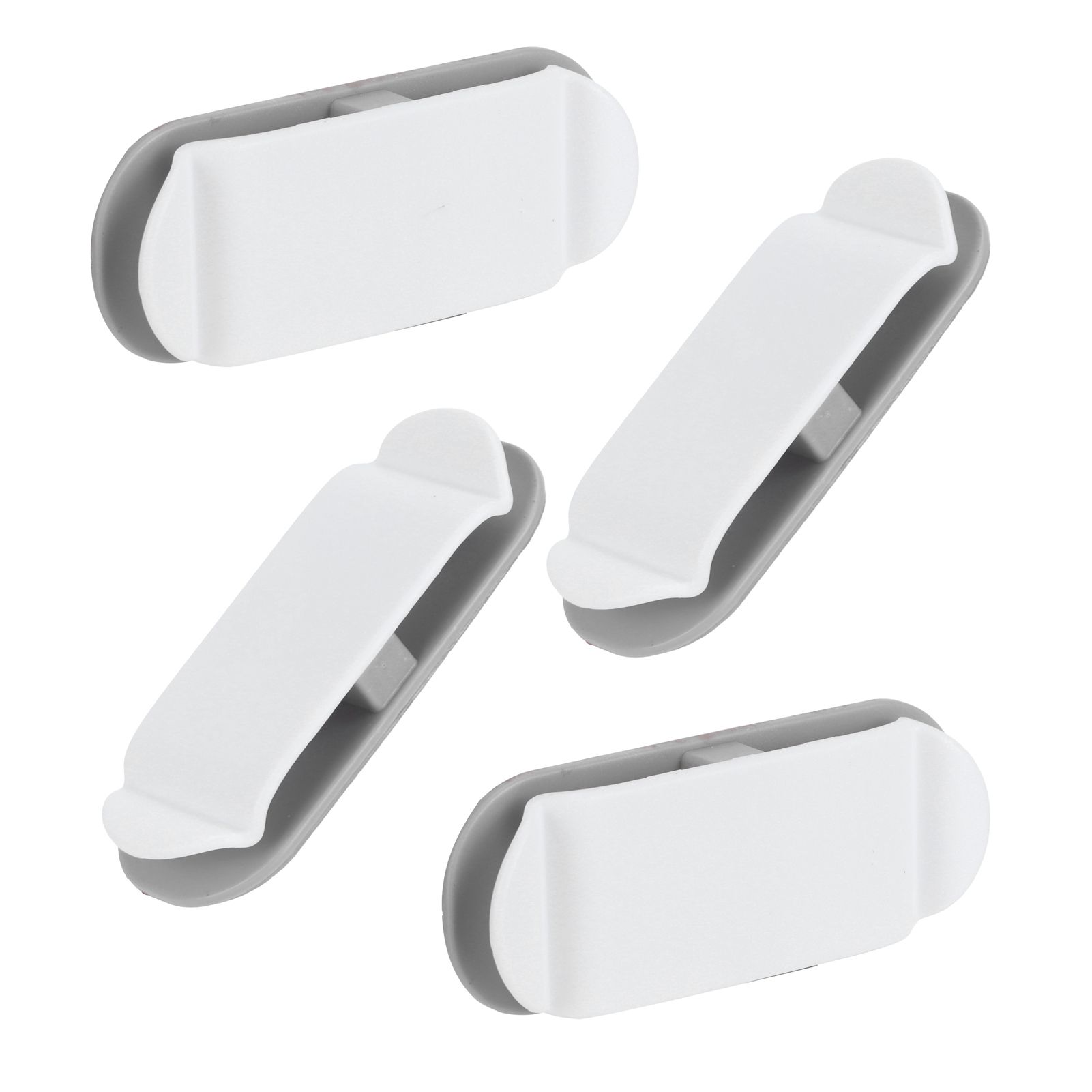 4Pcs Cable Holder Clips Multifunction Data Line Wire Wrapper Organizer for view 9