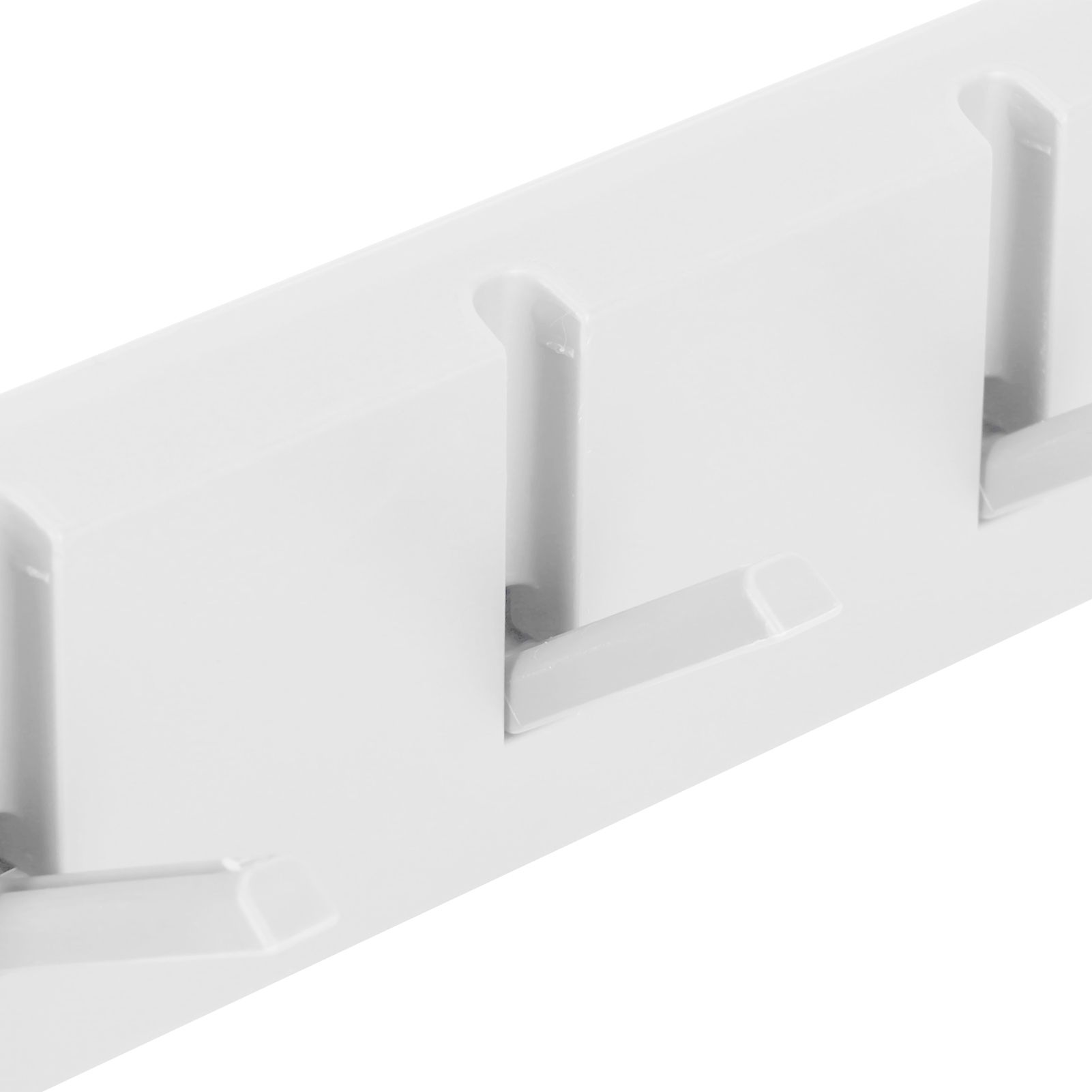 Wall Row Hook Punch Free Coat Key Holder Door Hat Hanger for Bathroom Wall view 13