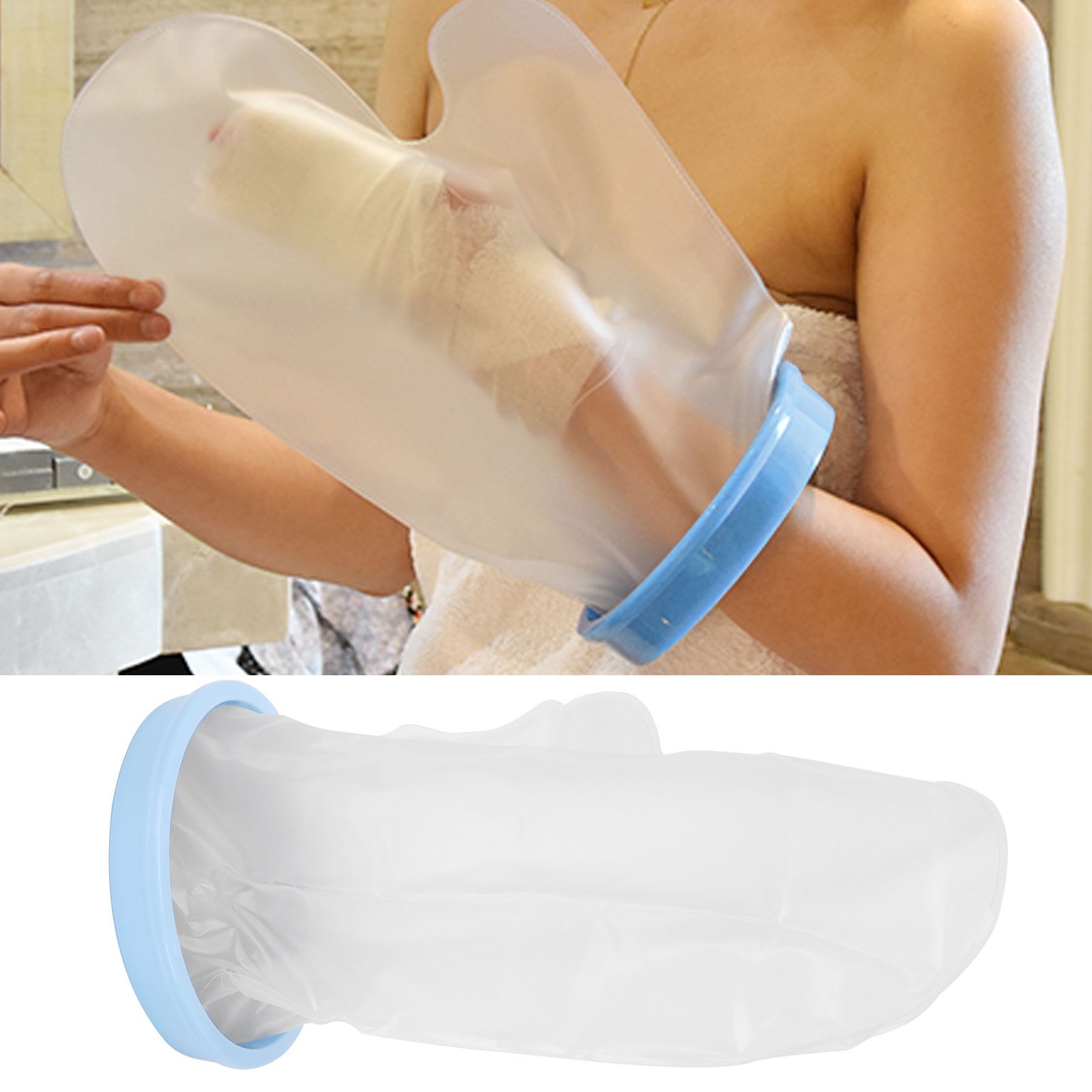 Waterproof Hand Cast Cover Reusable Widen Wounds Protector for Shower Bath view 12