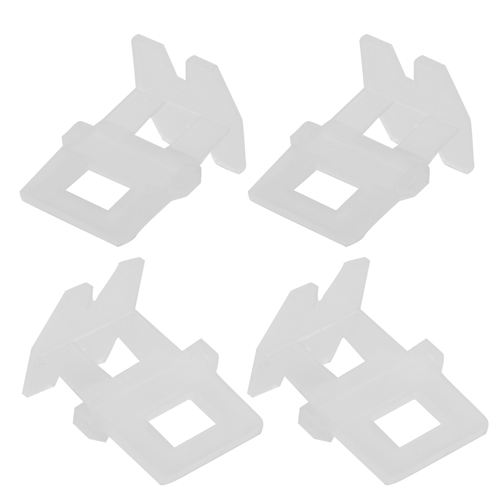 100PCS Tile Leveling System Clips FG4 Type Tiles Leveler Spacers Floor view 5
