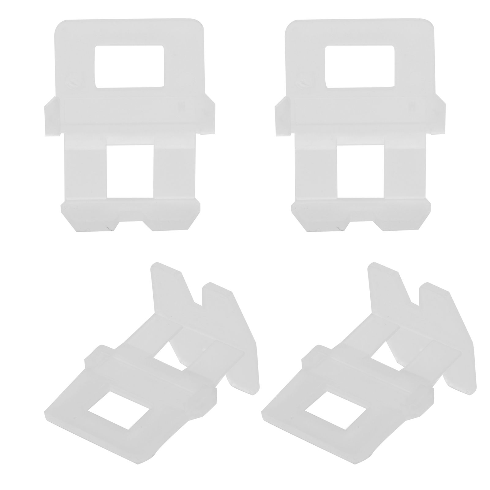 100PCS Tile Leveling System Clips FG4 Type Tiles Leveler Spacers Floor view 9