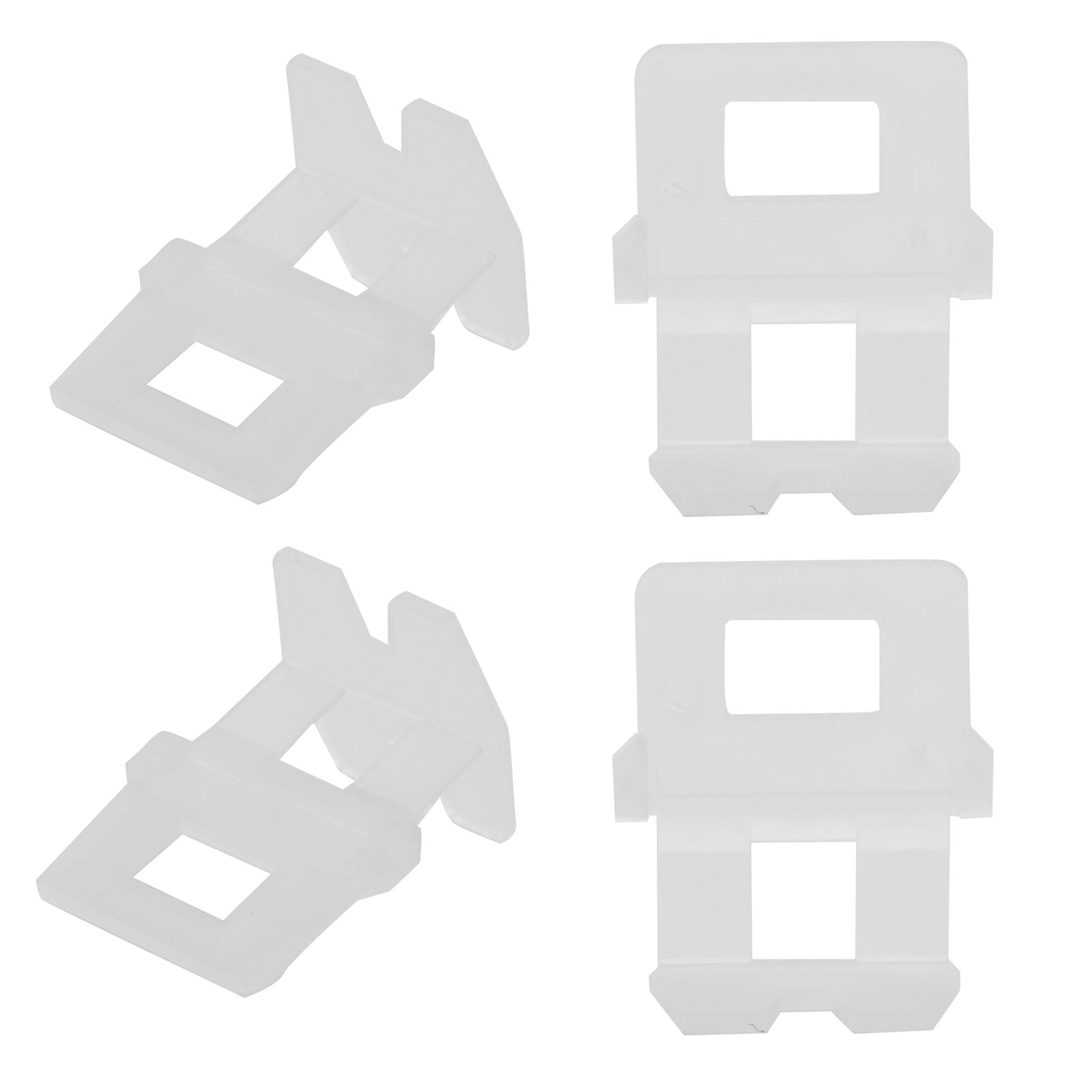 100PCS Tile Leveling System Clips FG4 Type Tiles Leveler Spacers Floor view 10