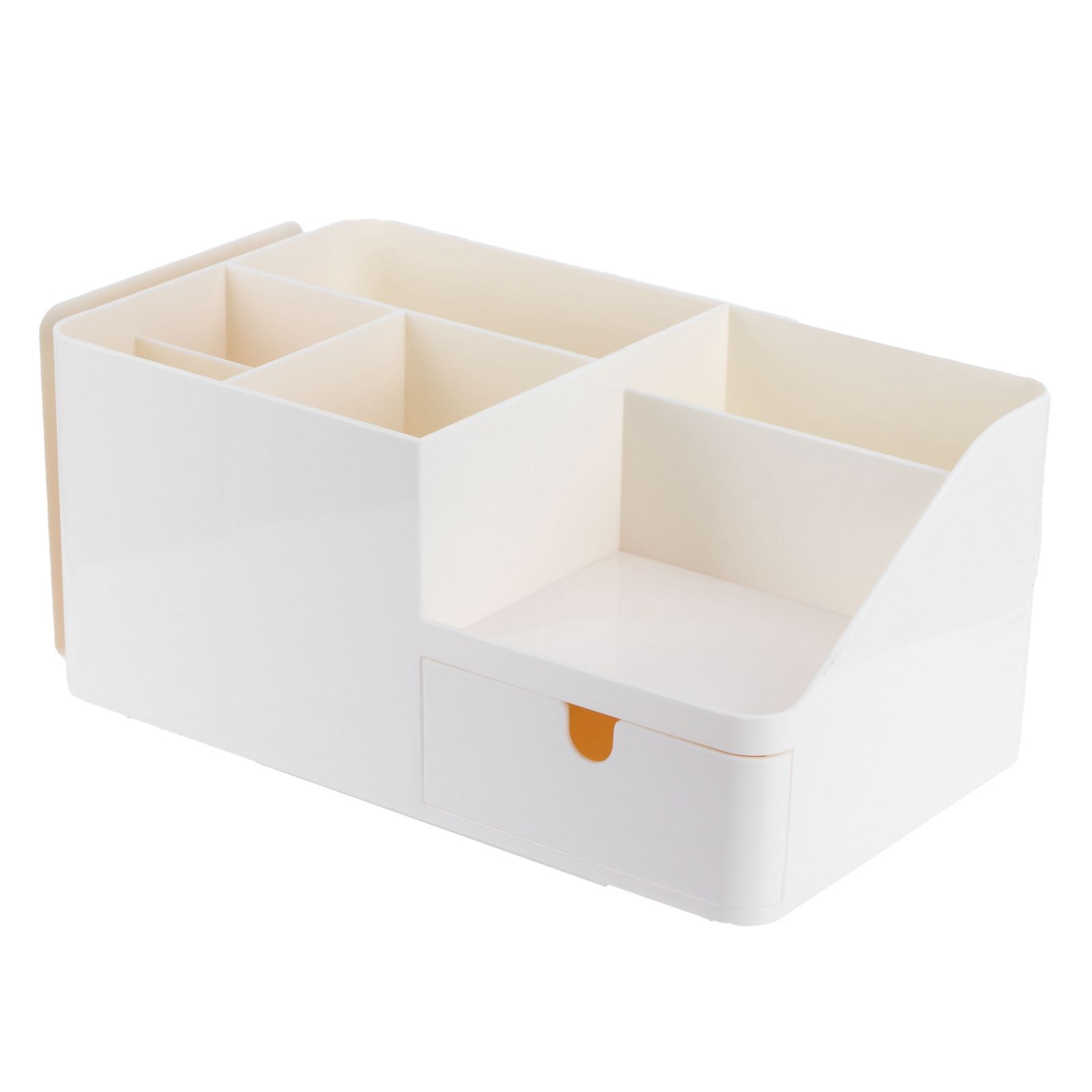 Drawer Type Desk Storage Box Book Stand Stationery Remote Control Holder for view 2