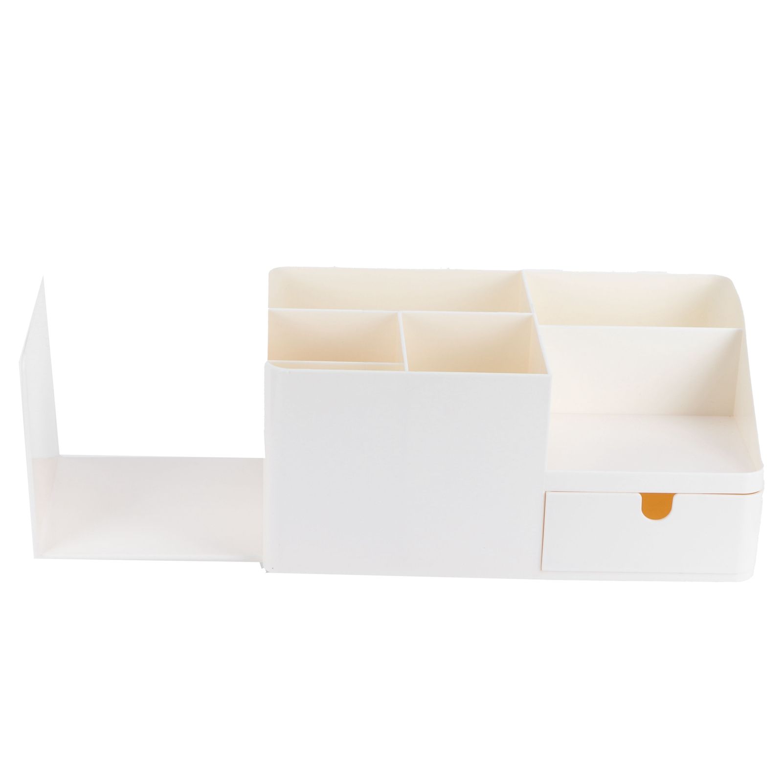 Drawer Type Desk Storage Box Book Stand Stationery Remote Control Holder for view 4
