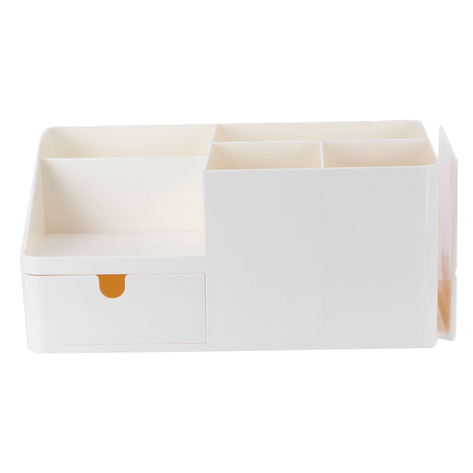 Drawer Type Desk Storage Box Book Stand Stationery Remote Control Holder for view 5