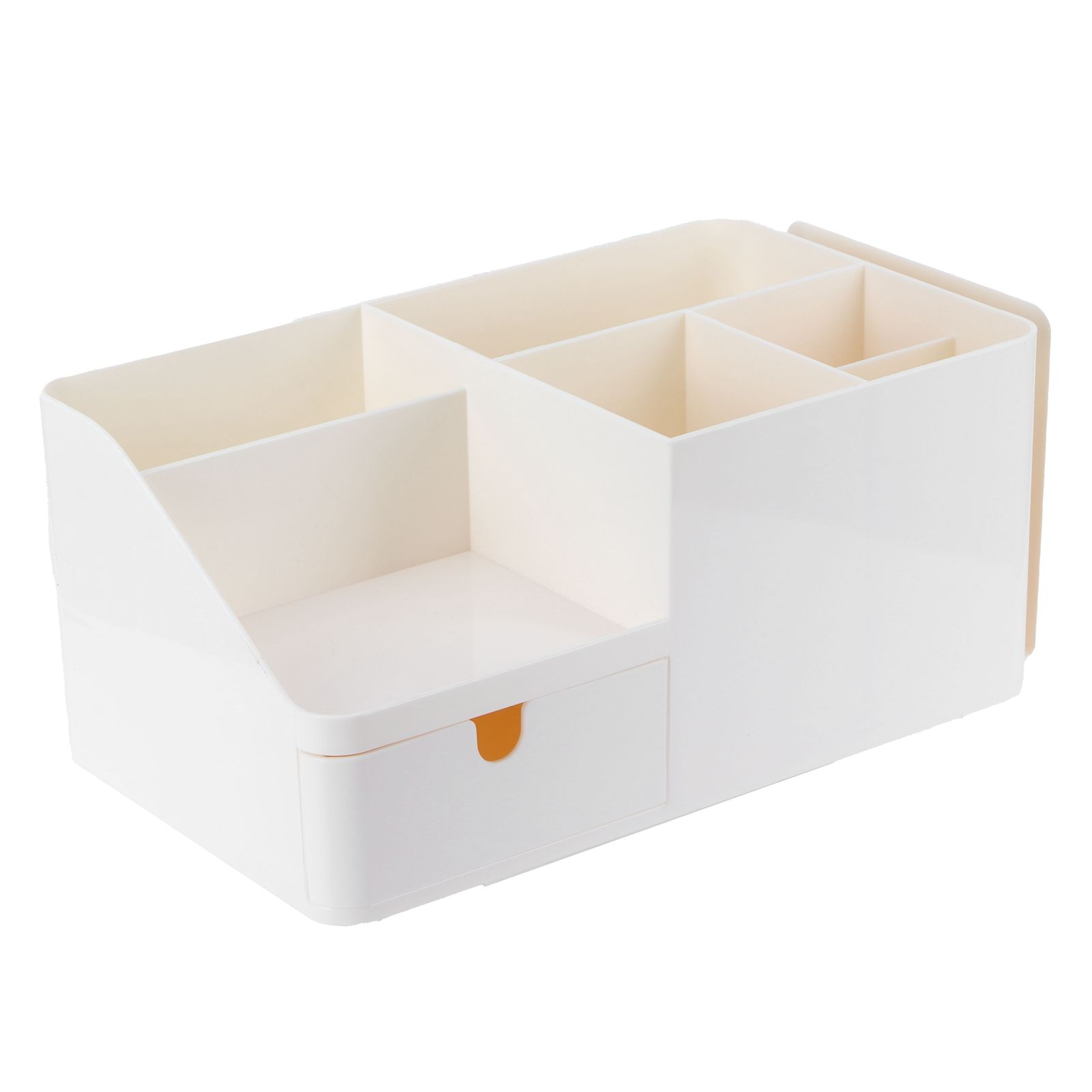 Drawer Type Desk Storage Box Book Stand Stationery Remote Control Holder for view 6