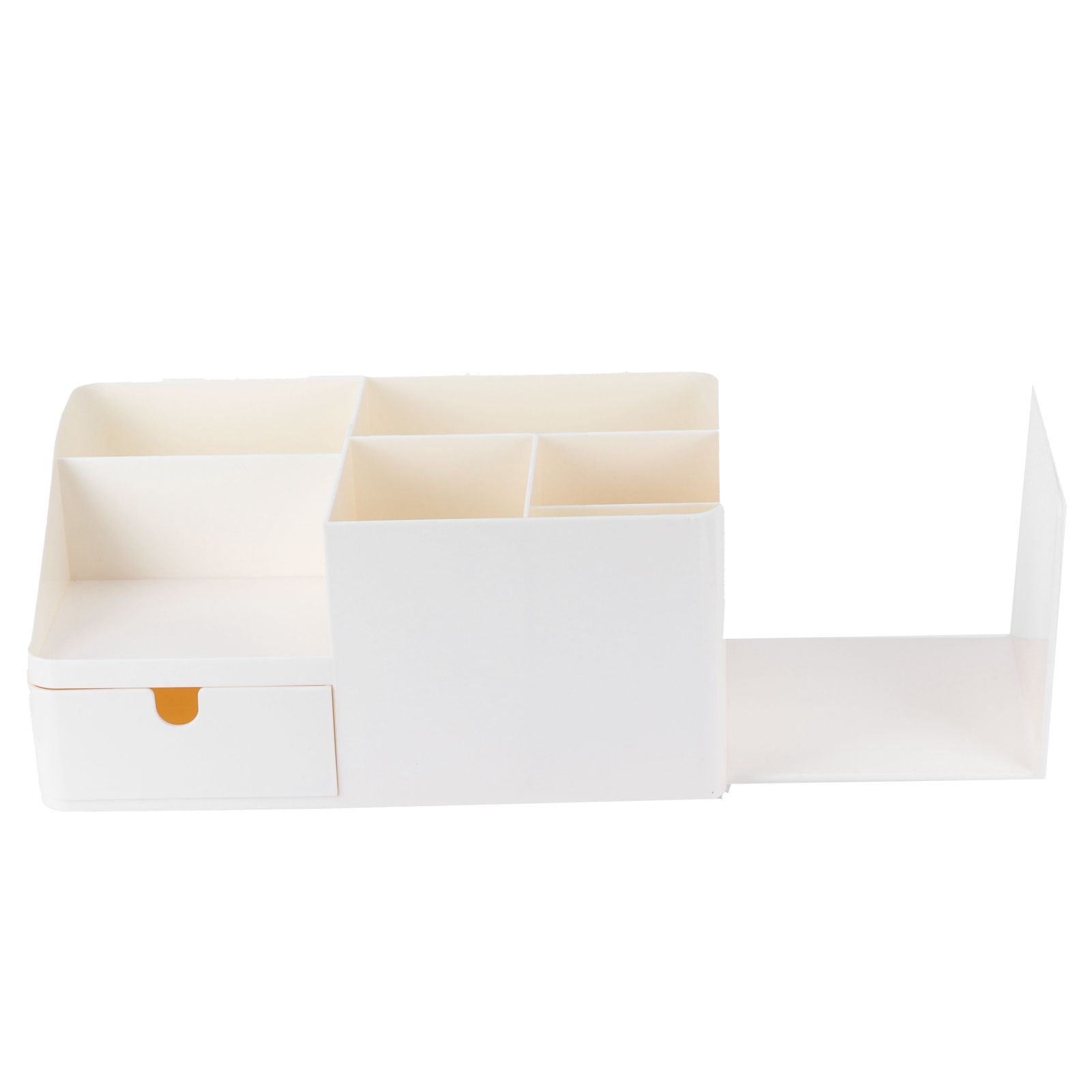Drawer Type Desk Storage Box Book Stand Stationery Remote Control Holder for view 8