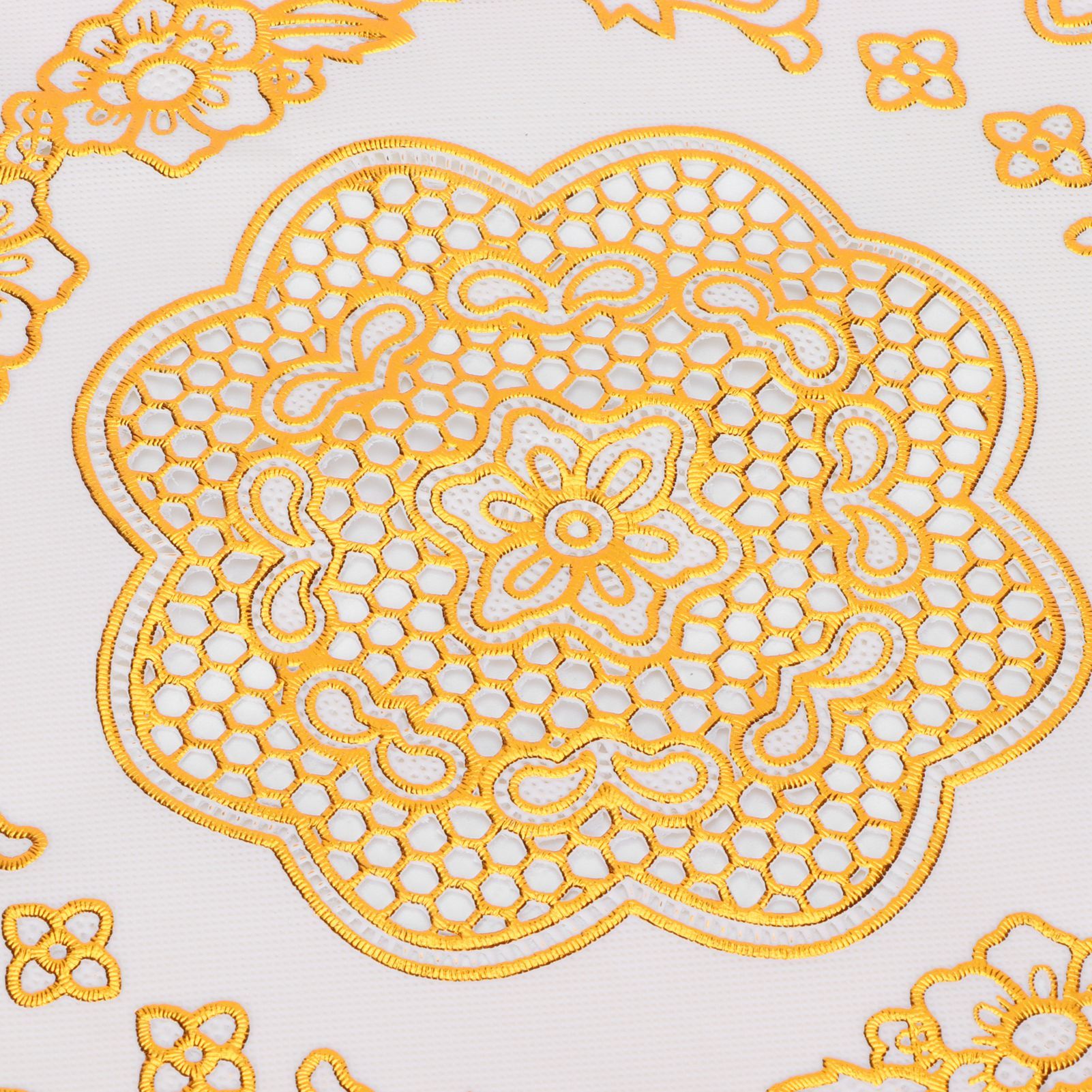 2PCS 30cmx30cm Table Mats Gold Dining Table Placemats for Wedding Party view 13