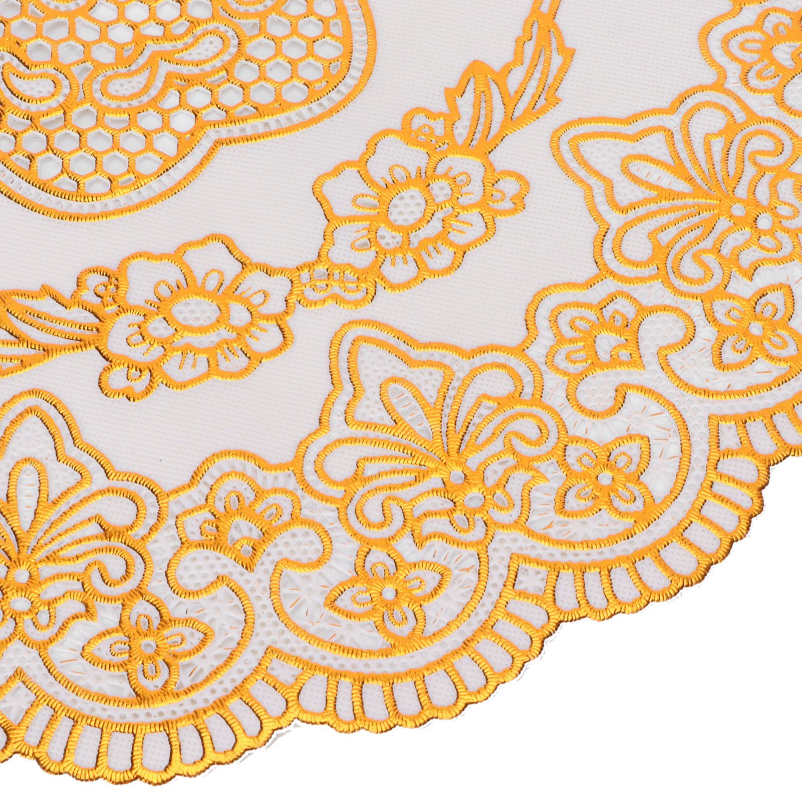2PCS 30cmx30cm Table Mats Gold Dining Table Placemats for Wedding Party view 14