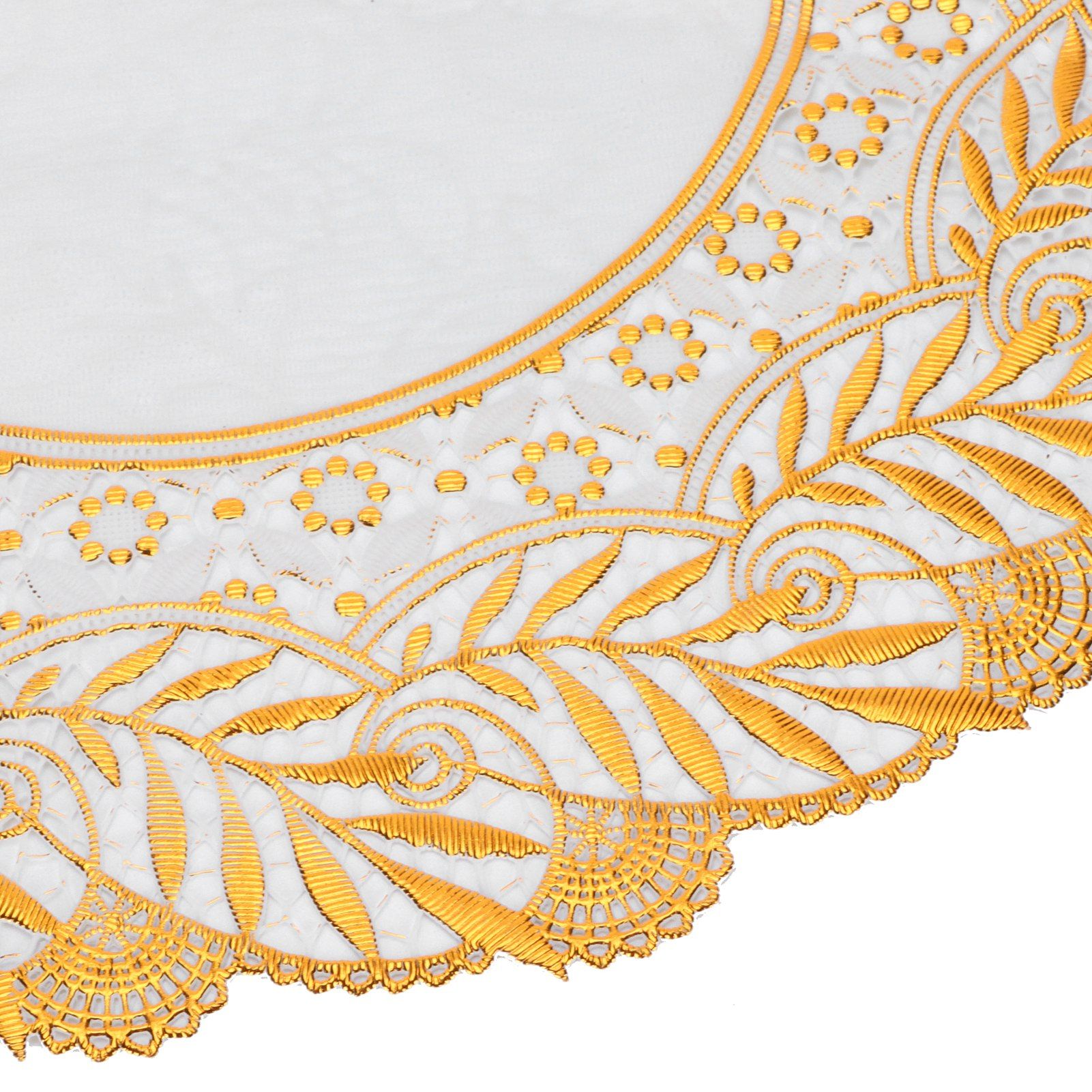 2PCS 30cmx30cm Table Mats Gold Dining Table Placemats for Wedding Party view 13