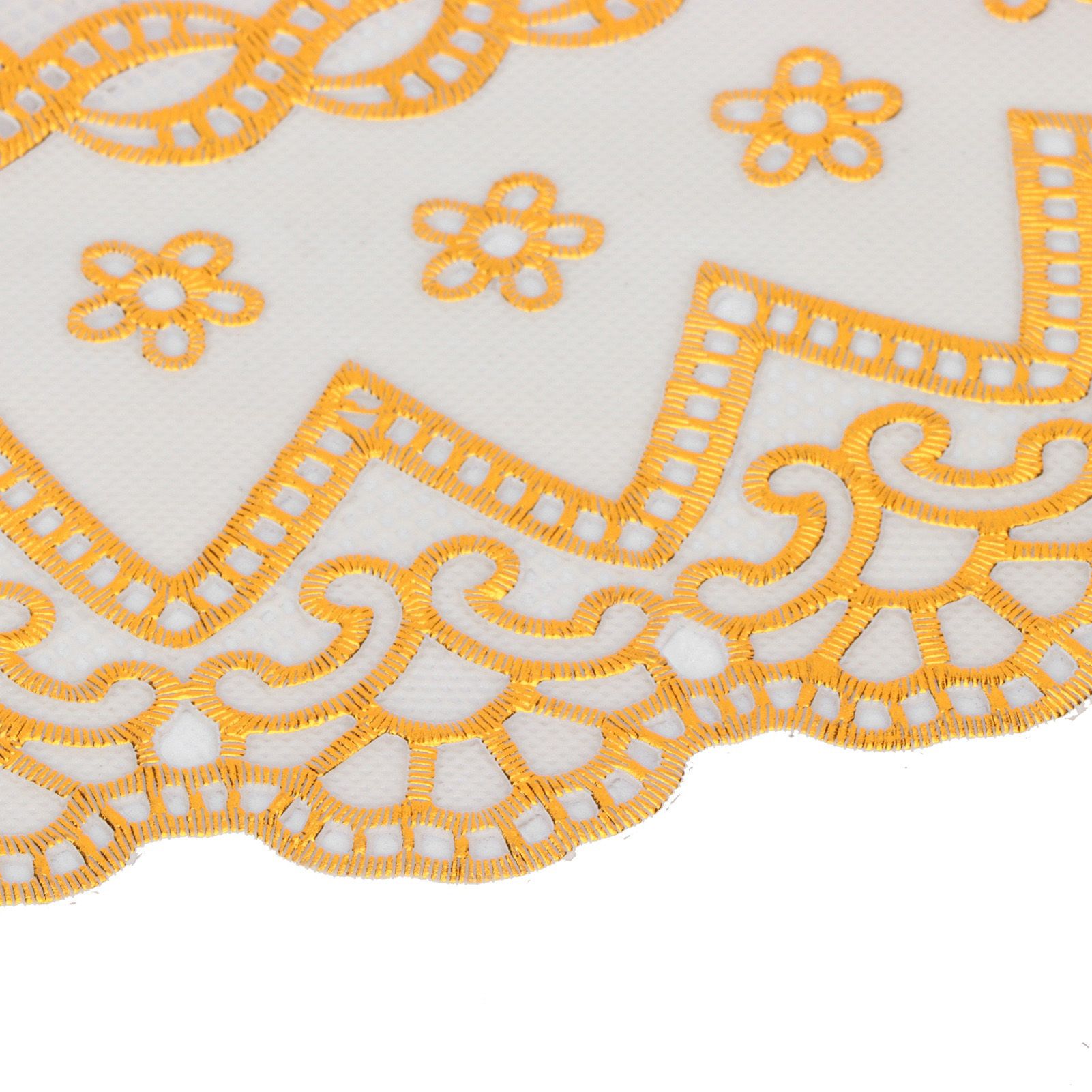 2PCS 30cmx30cm Table Mats Gold Dining Table Placemats for Wedding Party view 14