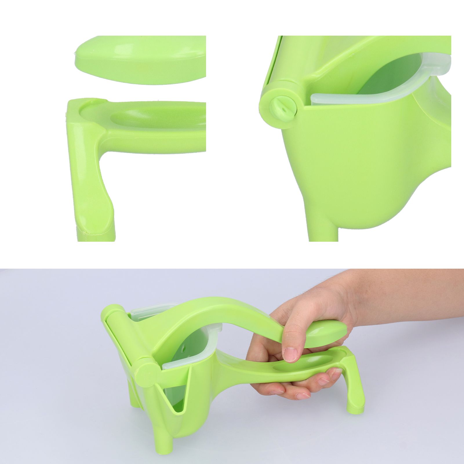 Green Manual Juicer Portable Lightweight Household Lemon Fruit Squeezer for Home view 10