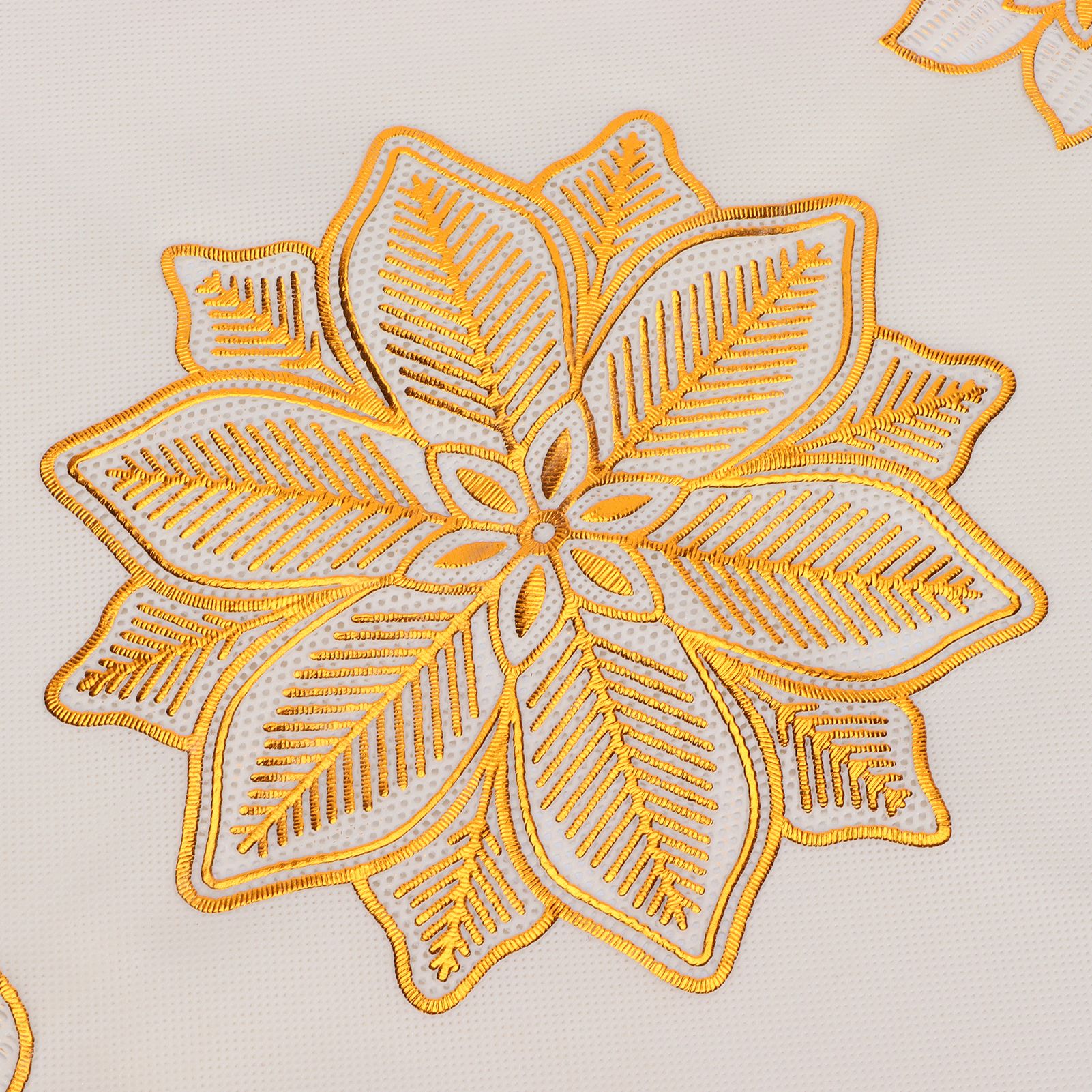 2PCS 30cmx45cm PVC Table Mat Gold Placemats Cup Coaster Pad Kitchen Wedding view 14