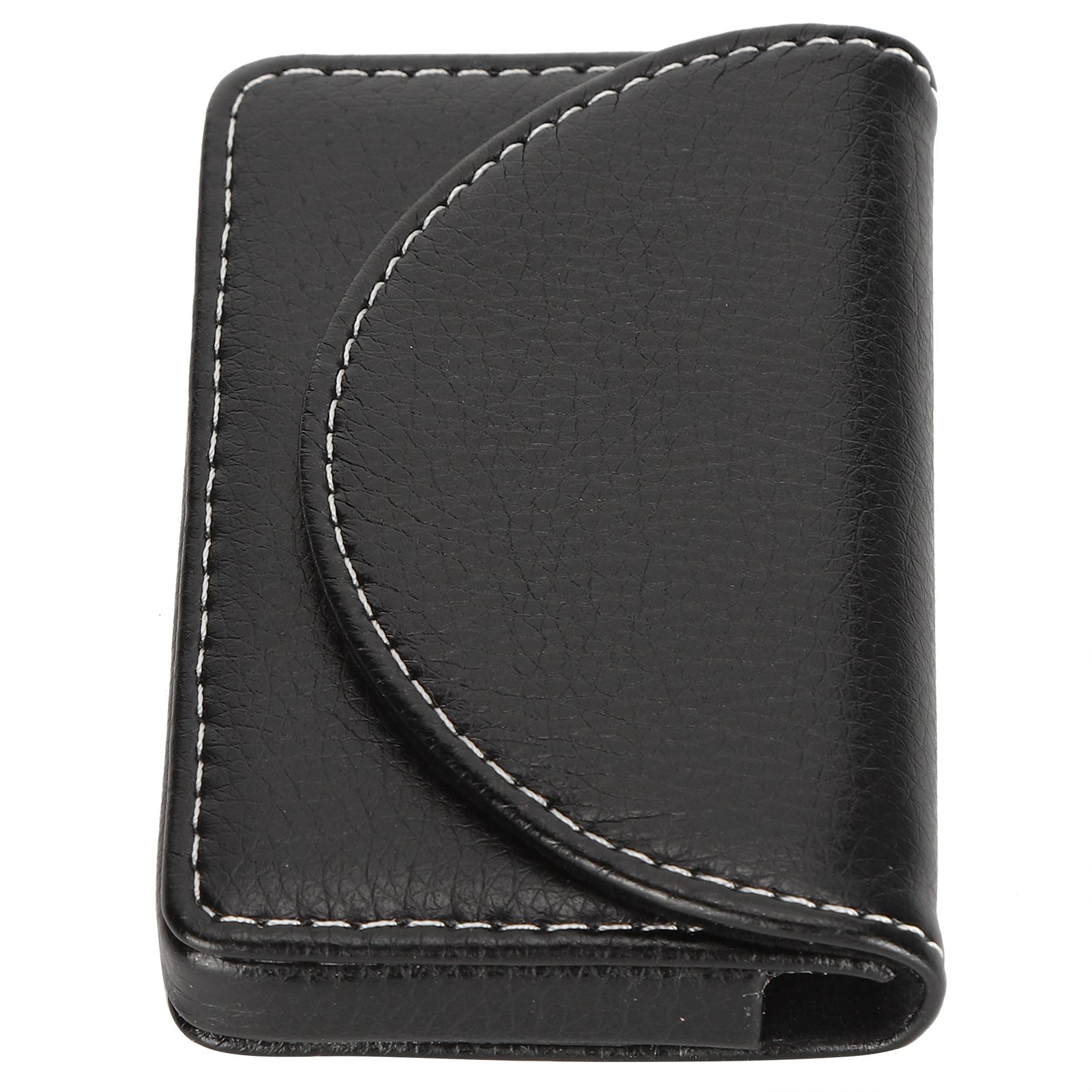 Business Name Card Case PU Leather Holder Organizer Gifts for Traveling view 3