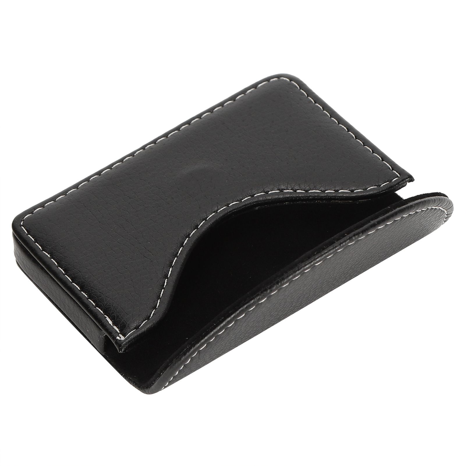 Business Name Card Case PU Leather Holder Organizer Gifts for Traveling view 8