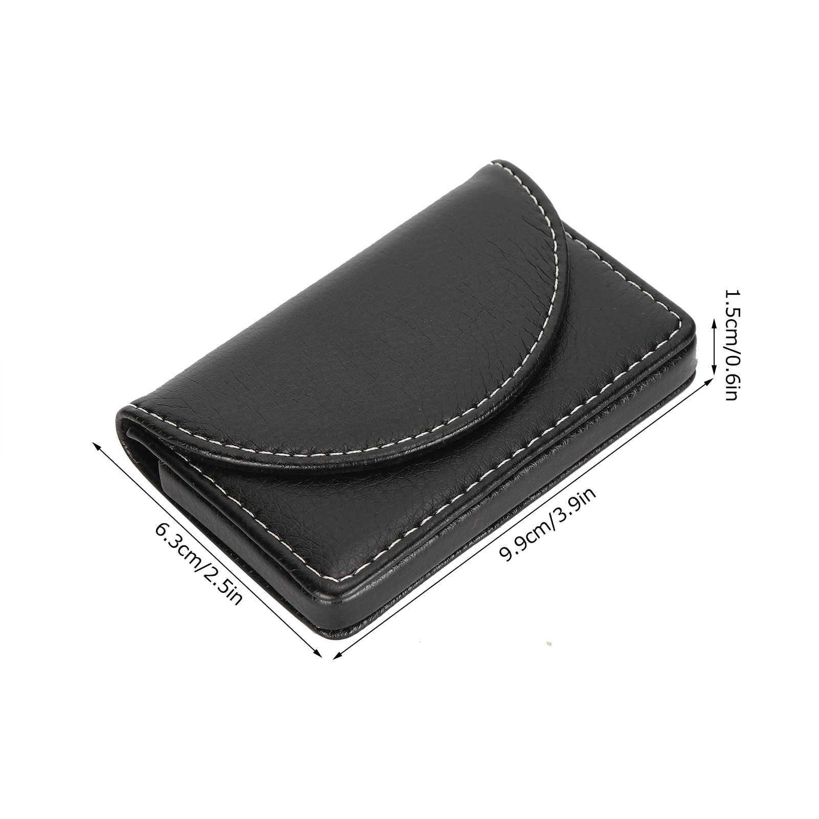 Business Name Card Case PU Leather Holder Organizer Gifts for Traveling view 13