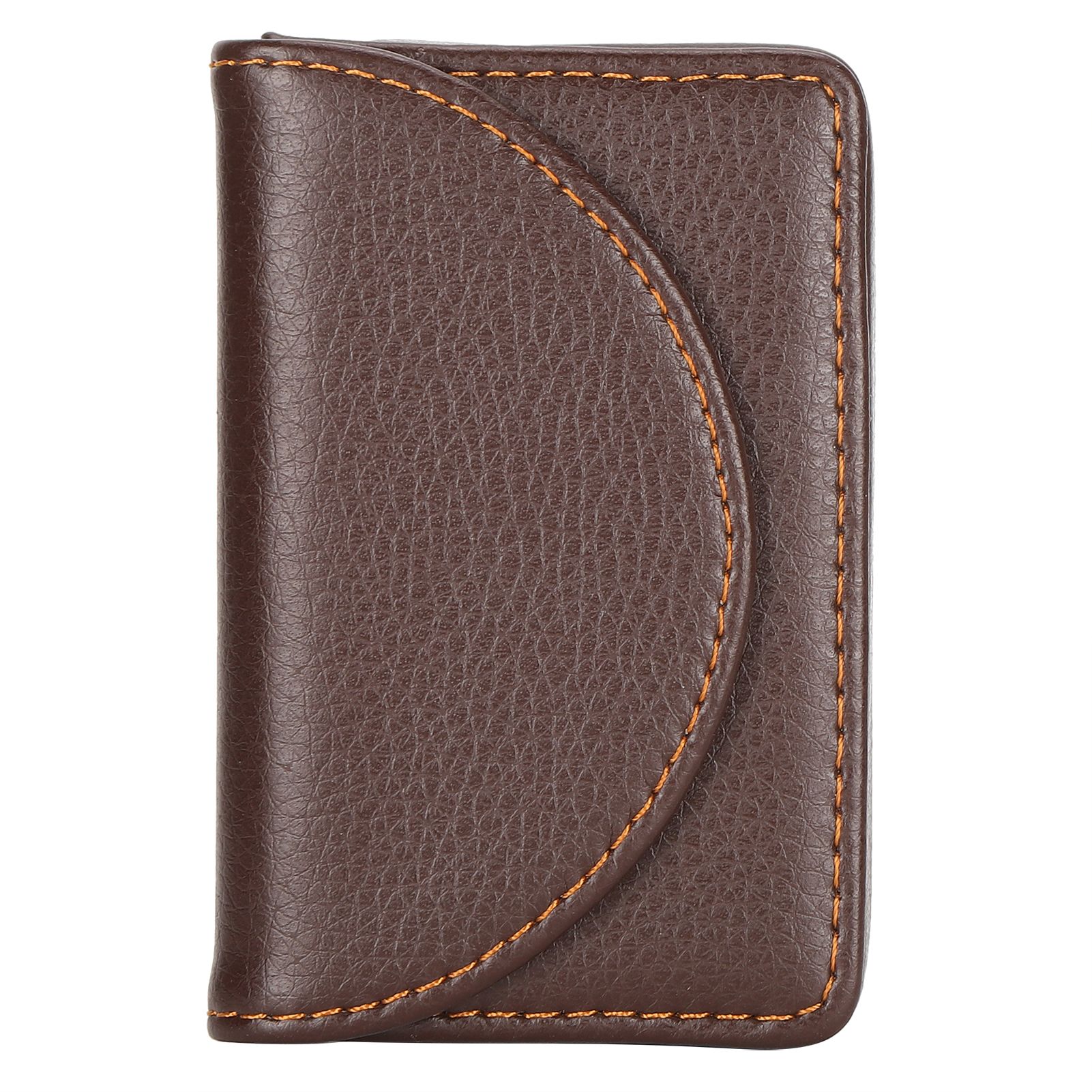 Business Name Card Case PU Leather Holder Organizer Gifts for Traveling view 2